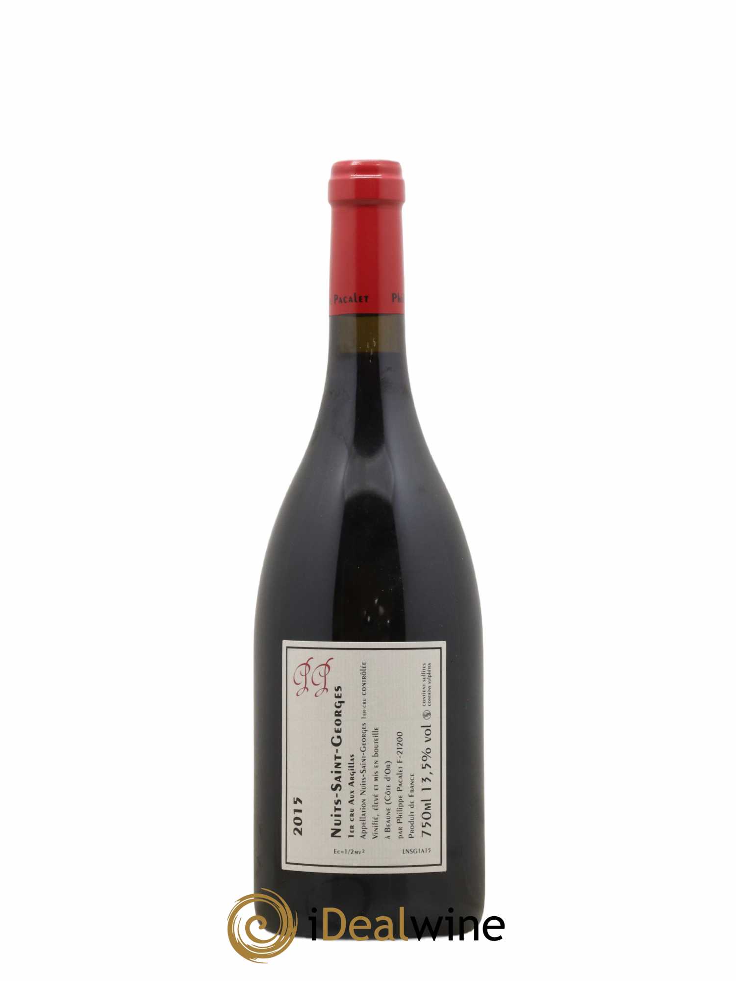 Nuits-Saint-Georges 1er Cru Philippe Pacalet Aux Argillas Philippe Pacalet 2015 - Lot de 1 bouteille - 1