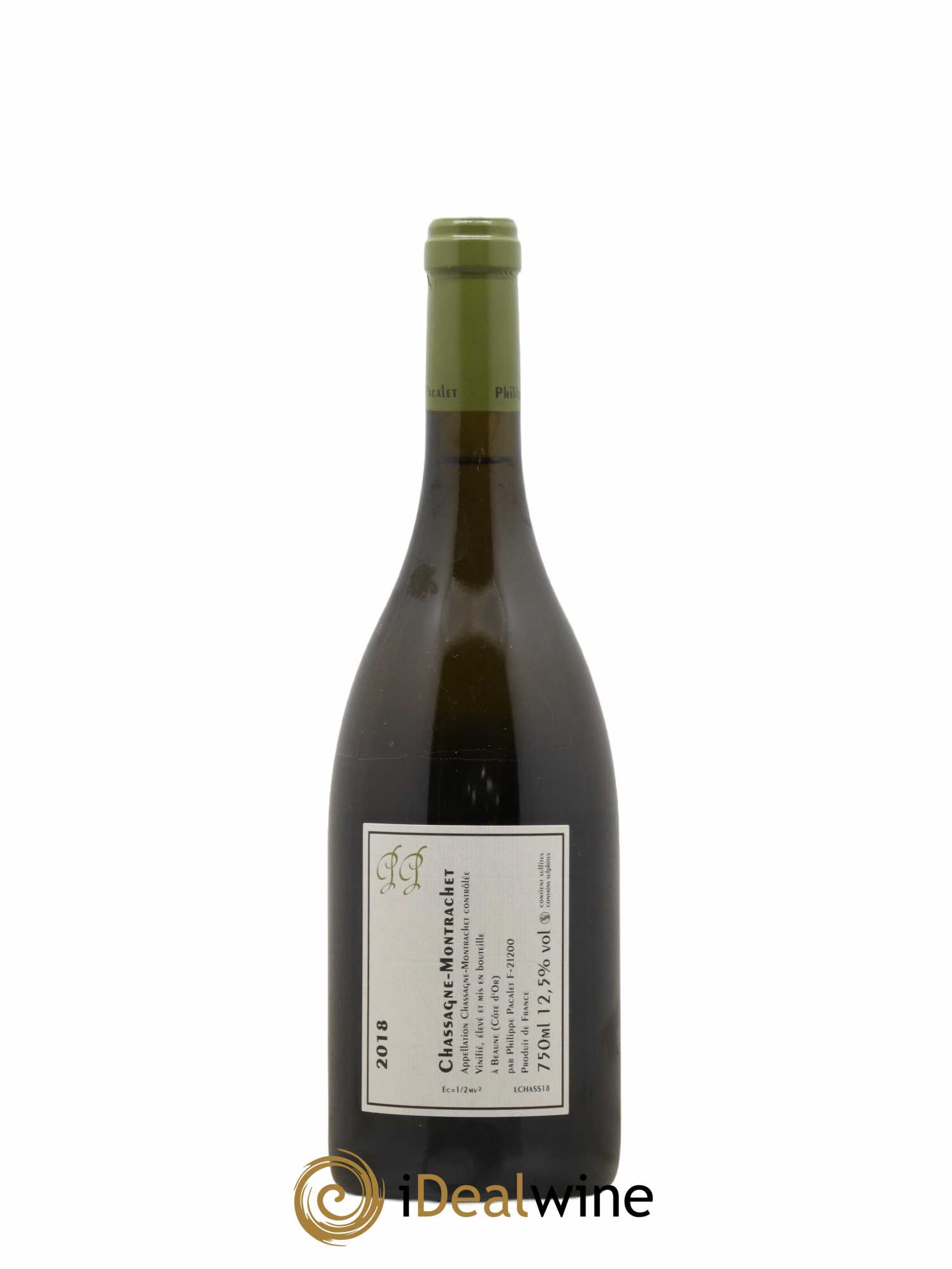 Chassagne-Montrachet Philippe Pacalet 2018 - Lot of 1 bottle - 1