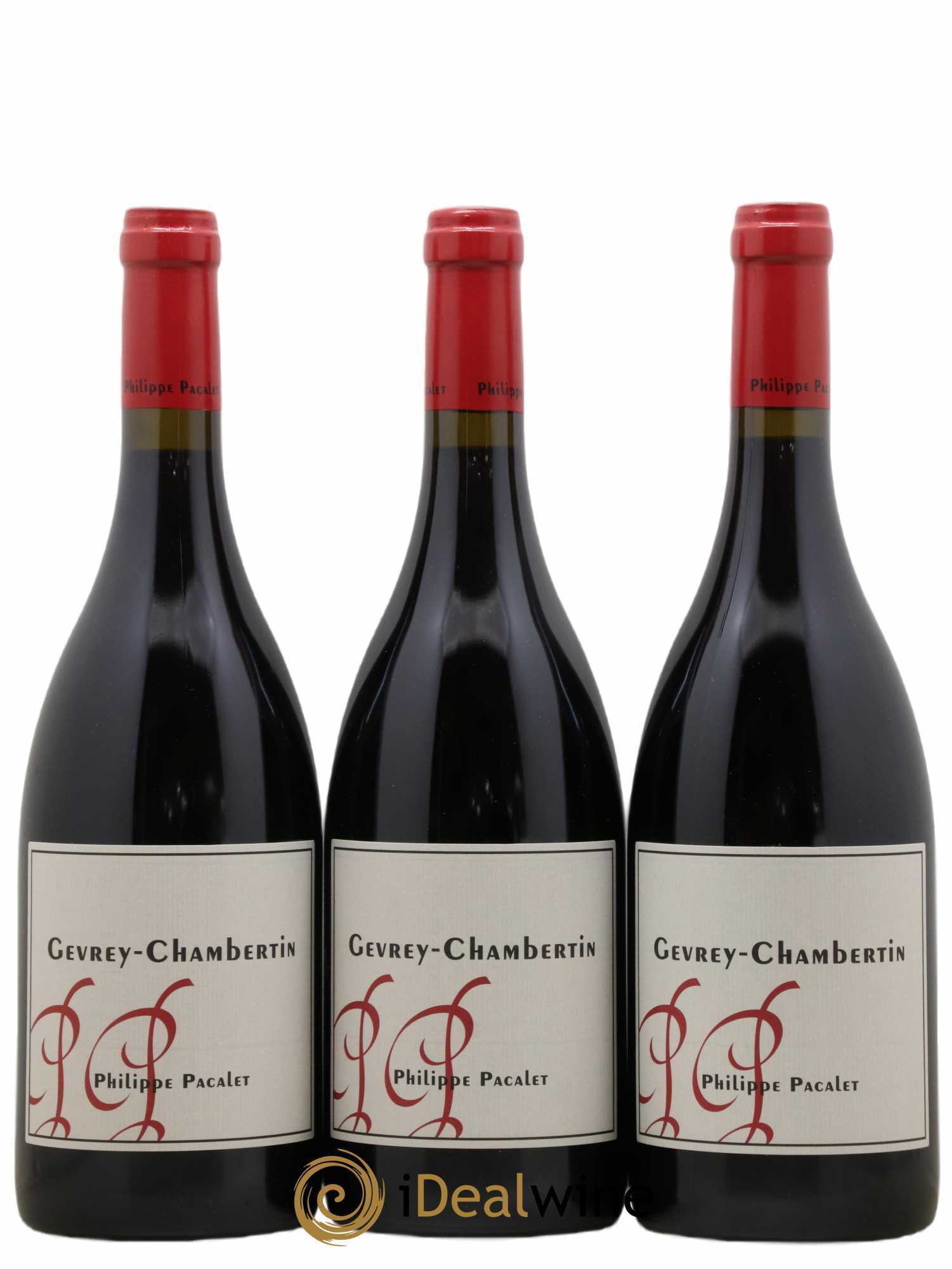 Gevrey-Chambertin Philippe Pacalet 2016 - Lot de 3 bouteilles - 0