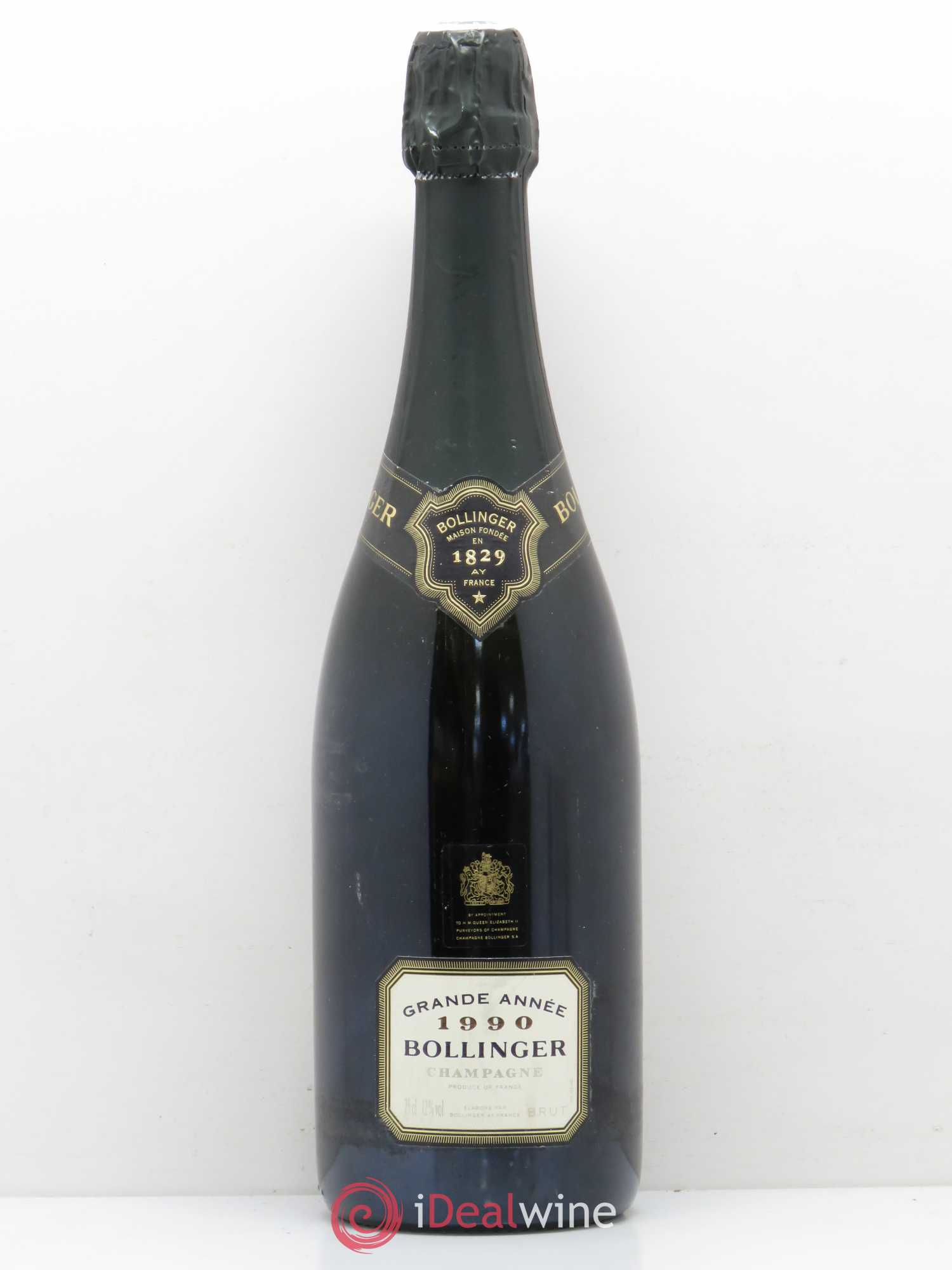 La Grande Année Brut Bollinger 1990 - Lot de 1 bouteille - 0
