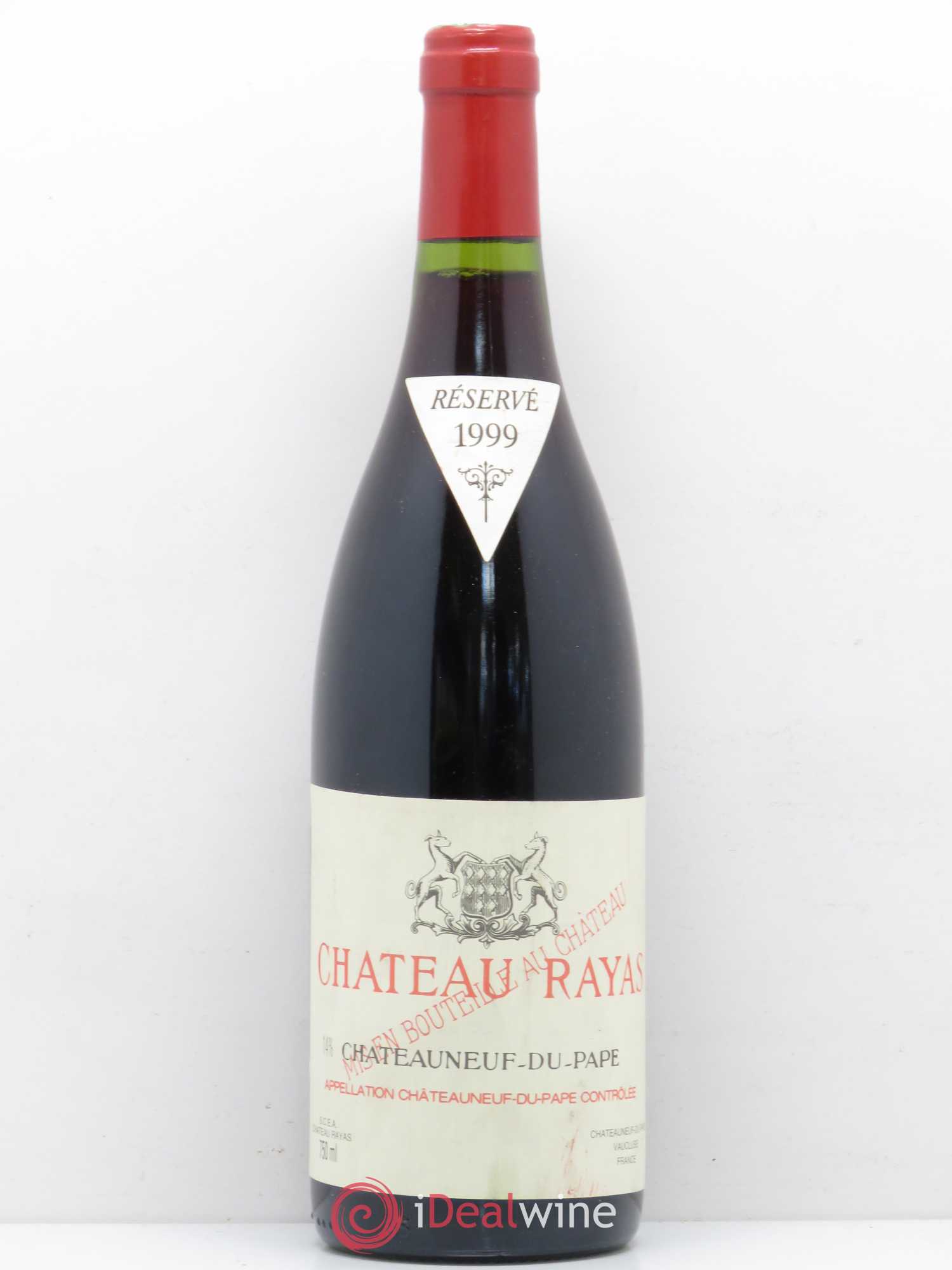 Châteauneuf-du-Pape Château Rayas Emmanuel Reynaud 1999 - Lot de 1 bouteille - 0