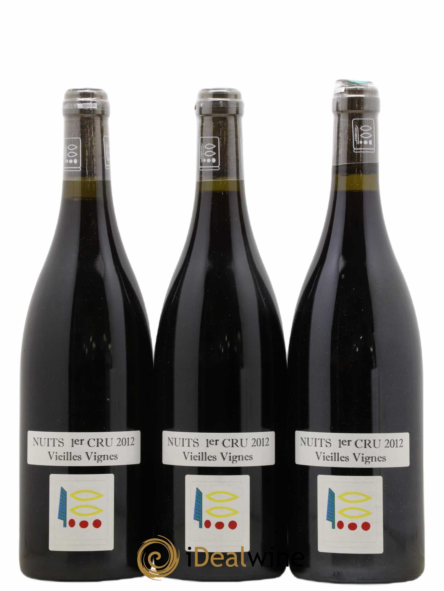 Nuits-Saint-Georges 1er Cru Vieilles Vignes Prieuré Roch 2012 - Lot de 3 bouteilles - 0