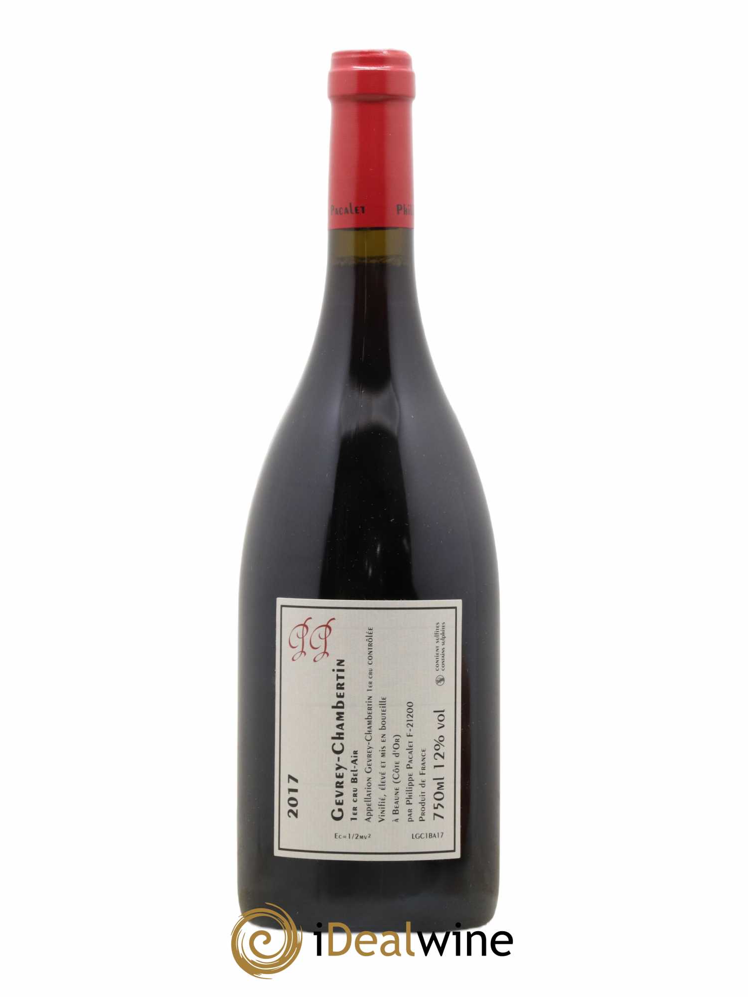 Gevrey-Chambertin 1er Cru Bel Air Philippe Pacalet 2017 - Lot of 1 bottle - 1