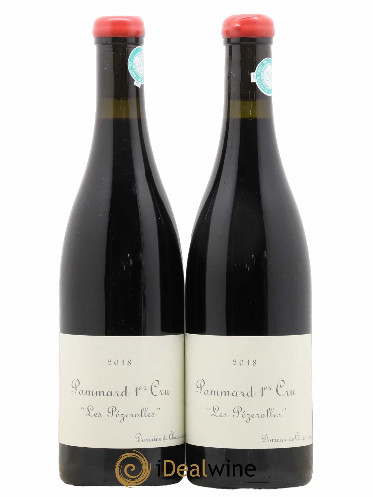 Pommard 1er Cru Les Pezerolles Domaine de Chassorney - Frédéric Cossard 2018 - Lotto di 2 bottiglie - 0