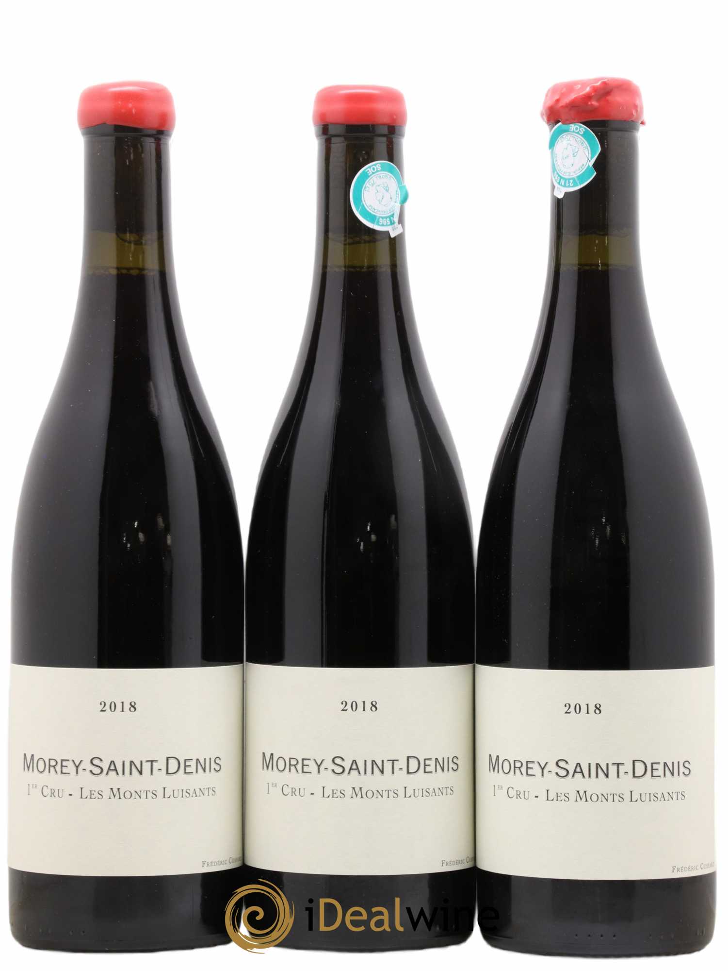 Morey Saint-Denis 1er Cru Les Monts Luisants Domaine de Chassorney - Frédéric Cossard 2018 - Lot de 3 bouteilles - 0