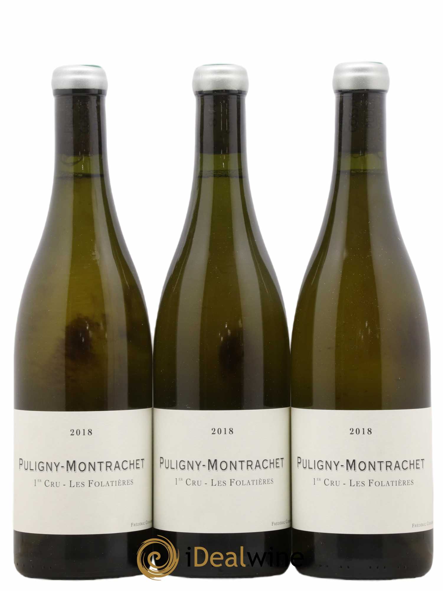 Puligny-Montrachet 1er Cru Les Folatières Domaine de Chassorney - Frédéric Cossard 2018 - Posten von 3 Flaschen - 0