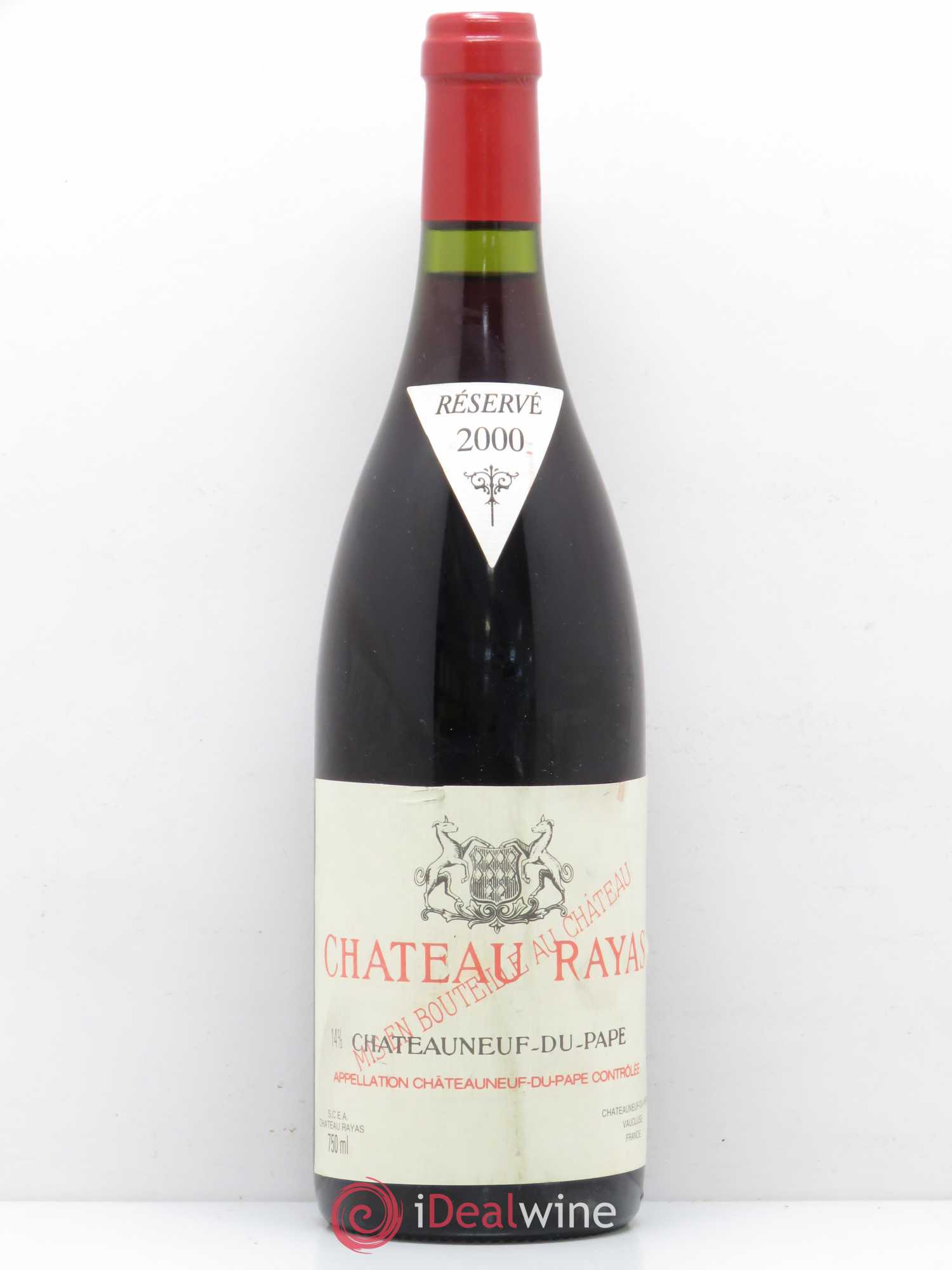 Châteauneuf-du-Pape Château Rayas Emmanuel Reynaud 2000 - Lot de 1 bouteille - 0