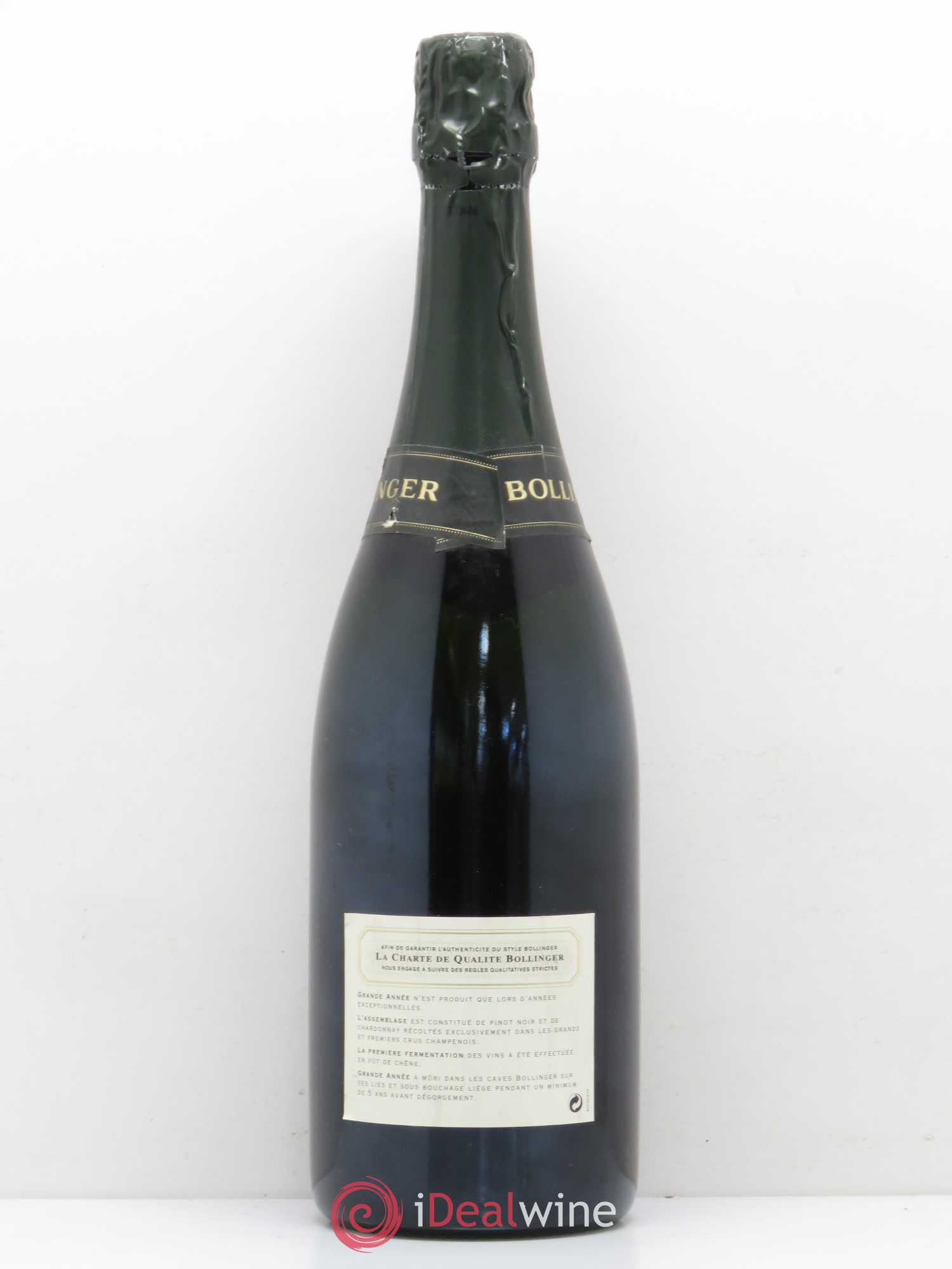 La Grande Année Brut Bollinger 1992 - Lot de 1 bouteille - 1