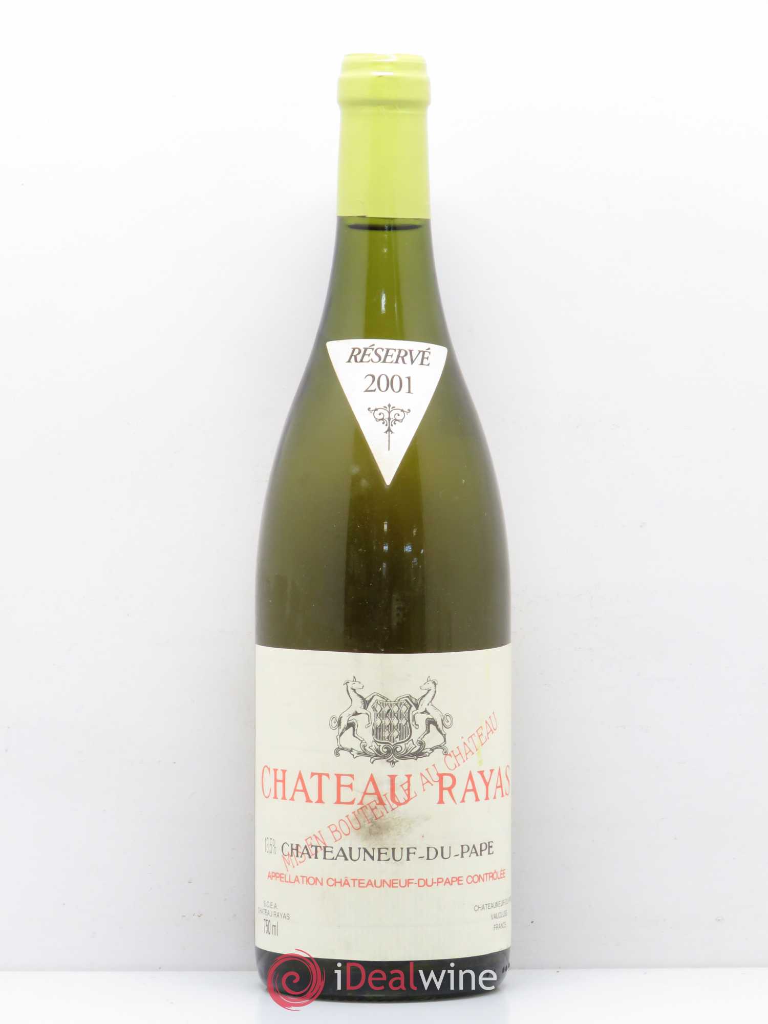 Châteauneuf-du-Pape Château Rayas Emmanuel Reynaud 2001 - Lot de 1 bouteille - 0