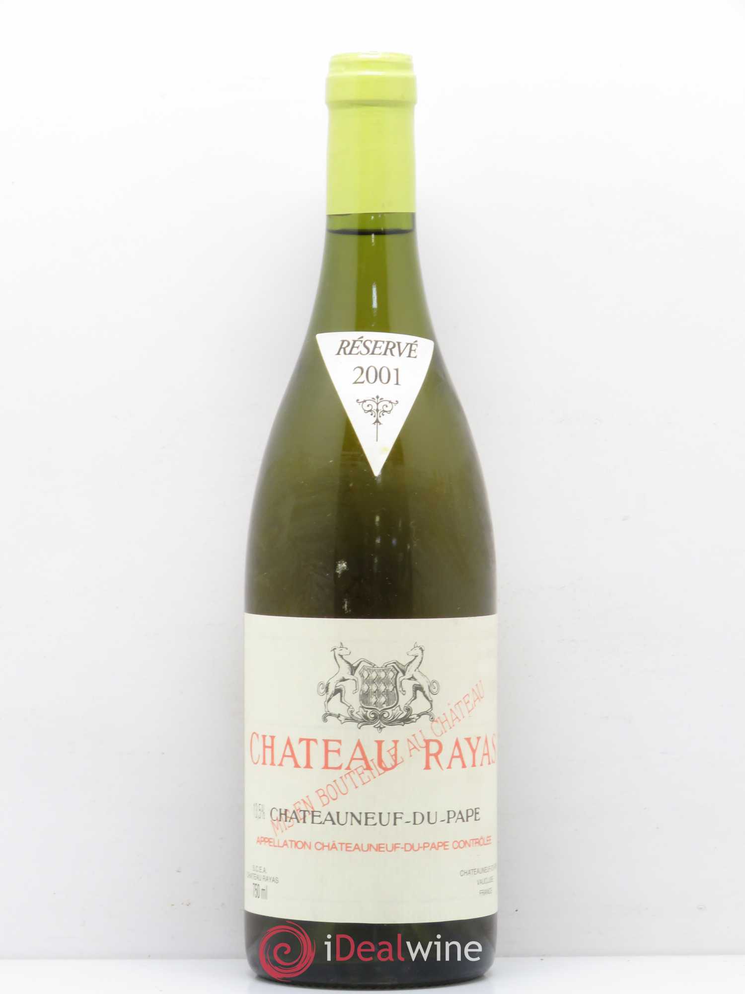 Châteauneuf-du-Pape Château Rayas Emmanuel Reynaud 2001 - Lot de 1 bouteille - 0