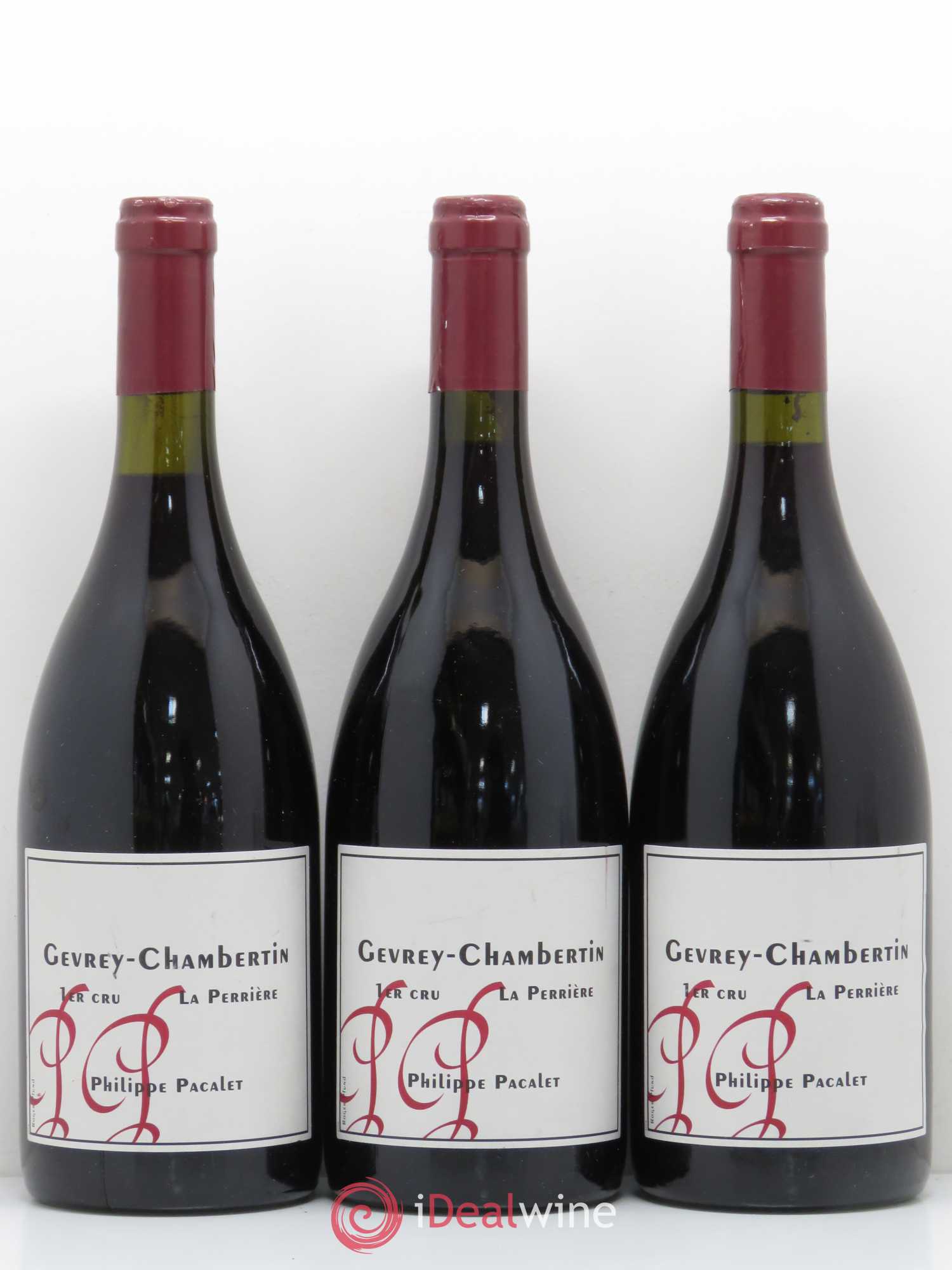 Gevrey-Chambertin 1er Cru La Perrière Philippe Pacalet 2003 - Lot de 3 bouteilles - 0