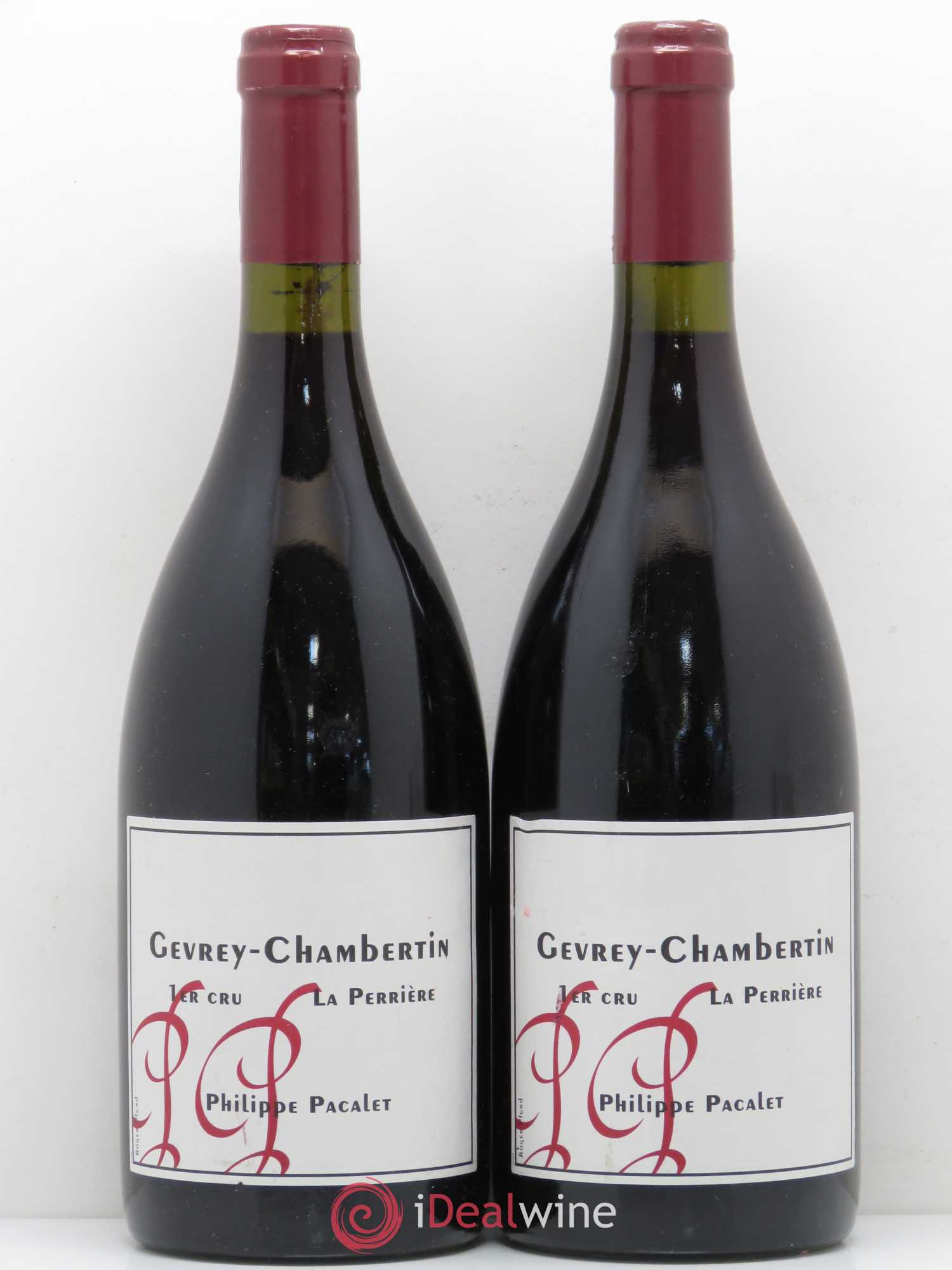 Gevrey-Chambertin 1er Cru La Perrière Philippe Pacalet 2003 - Lot de 2 bouteilles - 0
