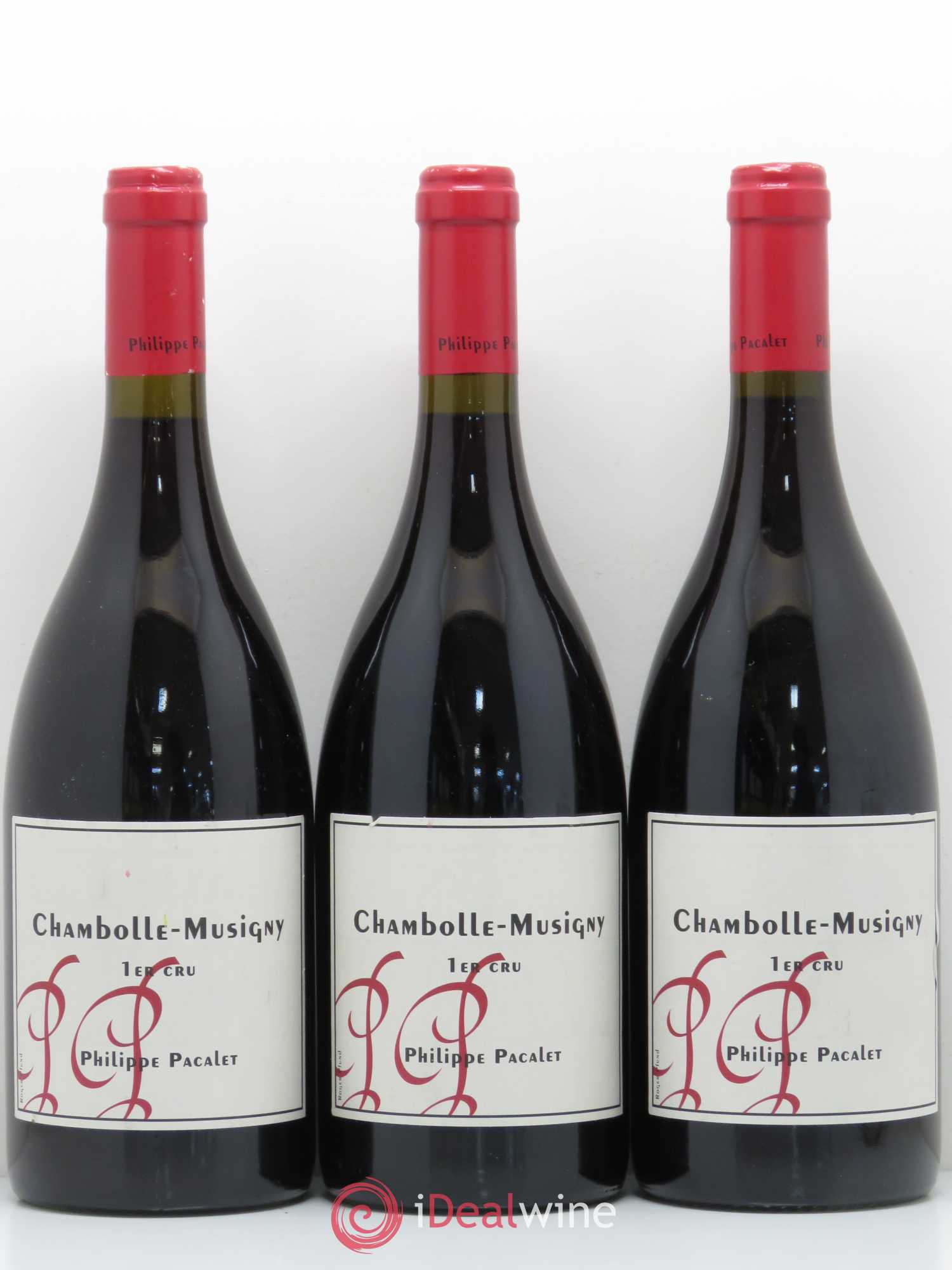 Chambolle-Musigny 1er Cru Philippe Pacalet 2006 - Lot de 3 bouteilles - 0