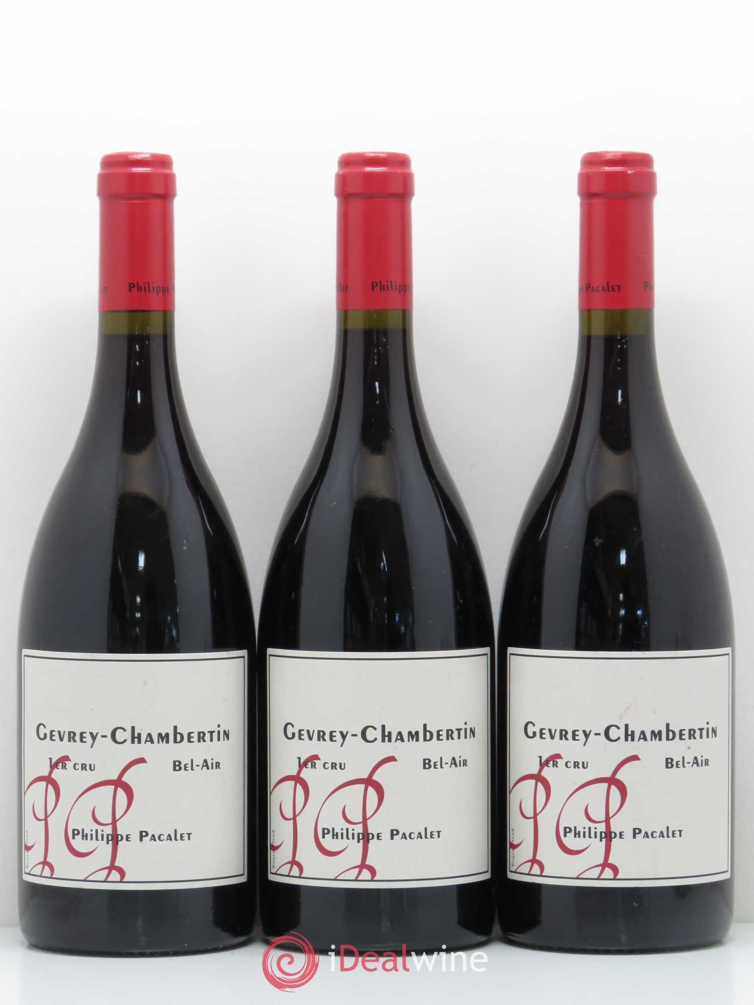 Gevrey-Chambertin 1er Cru Bel Air Philippe Pacalet 2006 - Posten von 3 Flaschen - 0