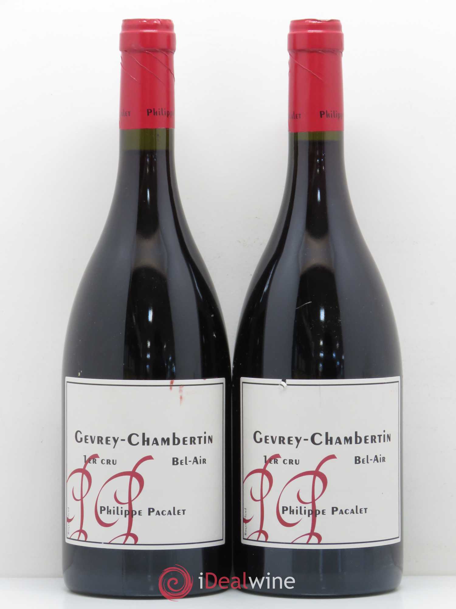 Gevrey-Chambertin 1er Cru Bel Air Philippe Pacalet 2008 - Posten von 2 Flaschen - 0