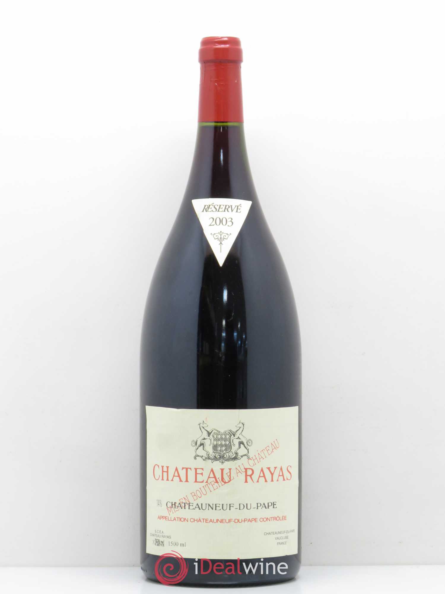 Châteauneuf-du-Pape Château Rayas Emmanuel Reynaud 2003 - Lot de 1 magnum - 0