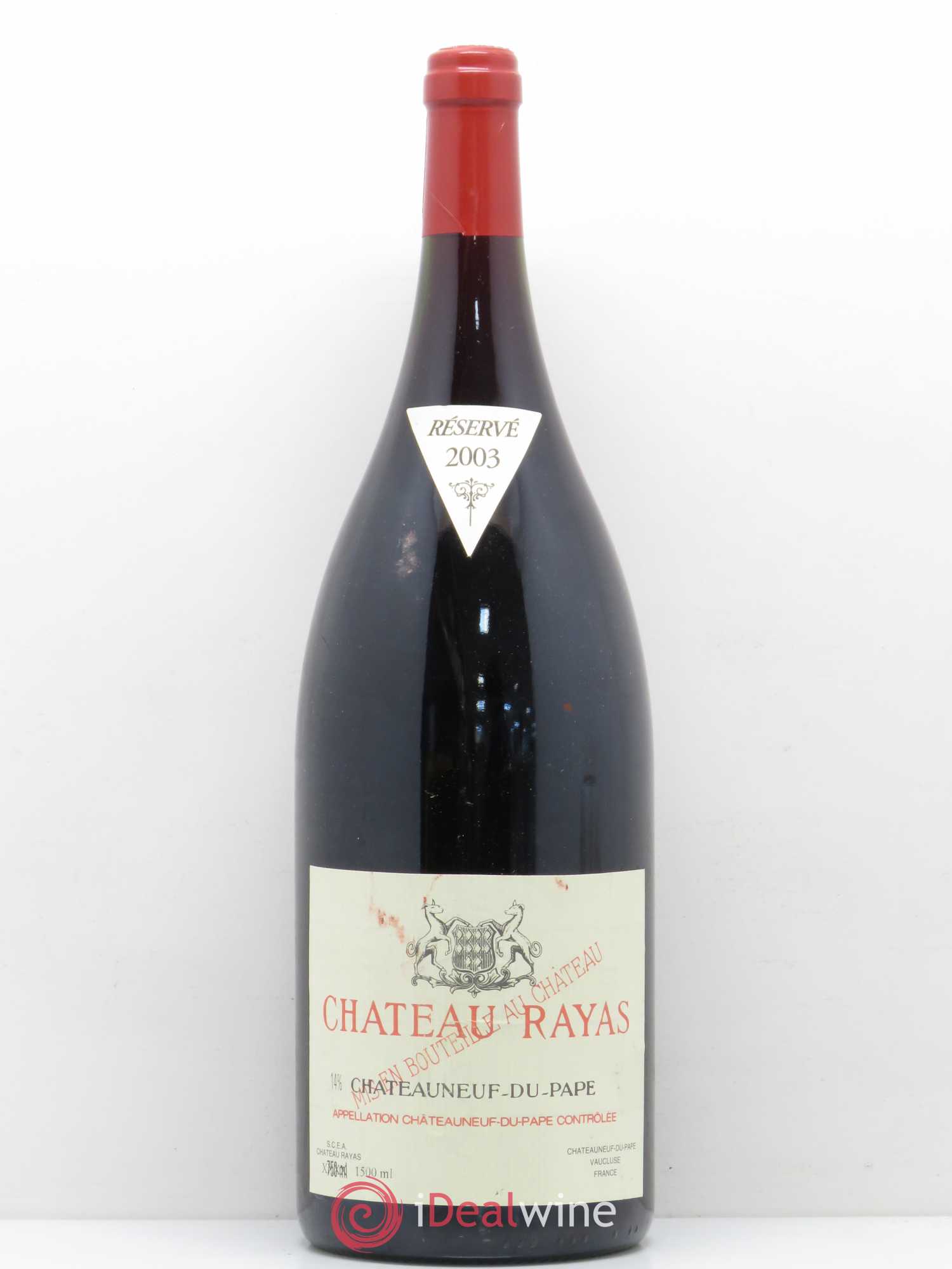 Châteauneuf-du-Pape Château Rayas Emmanuel Reynaud 2003 - Lot de 1 magnum - 0