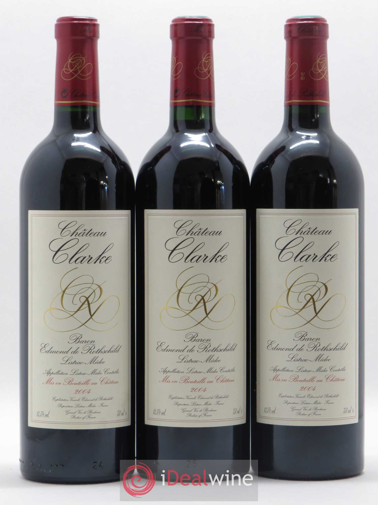 Château Clarke 2004 - Lot de 12 bouteilles - 4