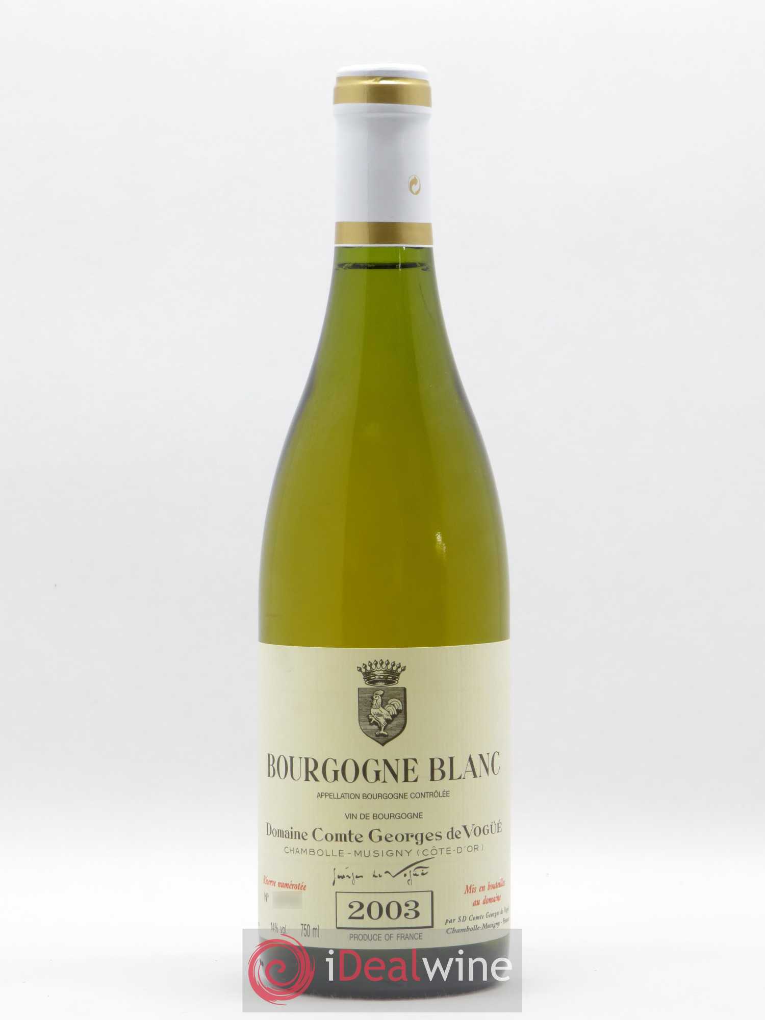 Bourgogne Comte Georges de Vogüé 2003 - Lot de 1 bouteille - 0