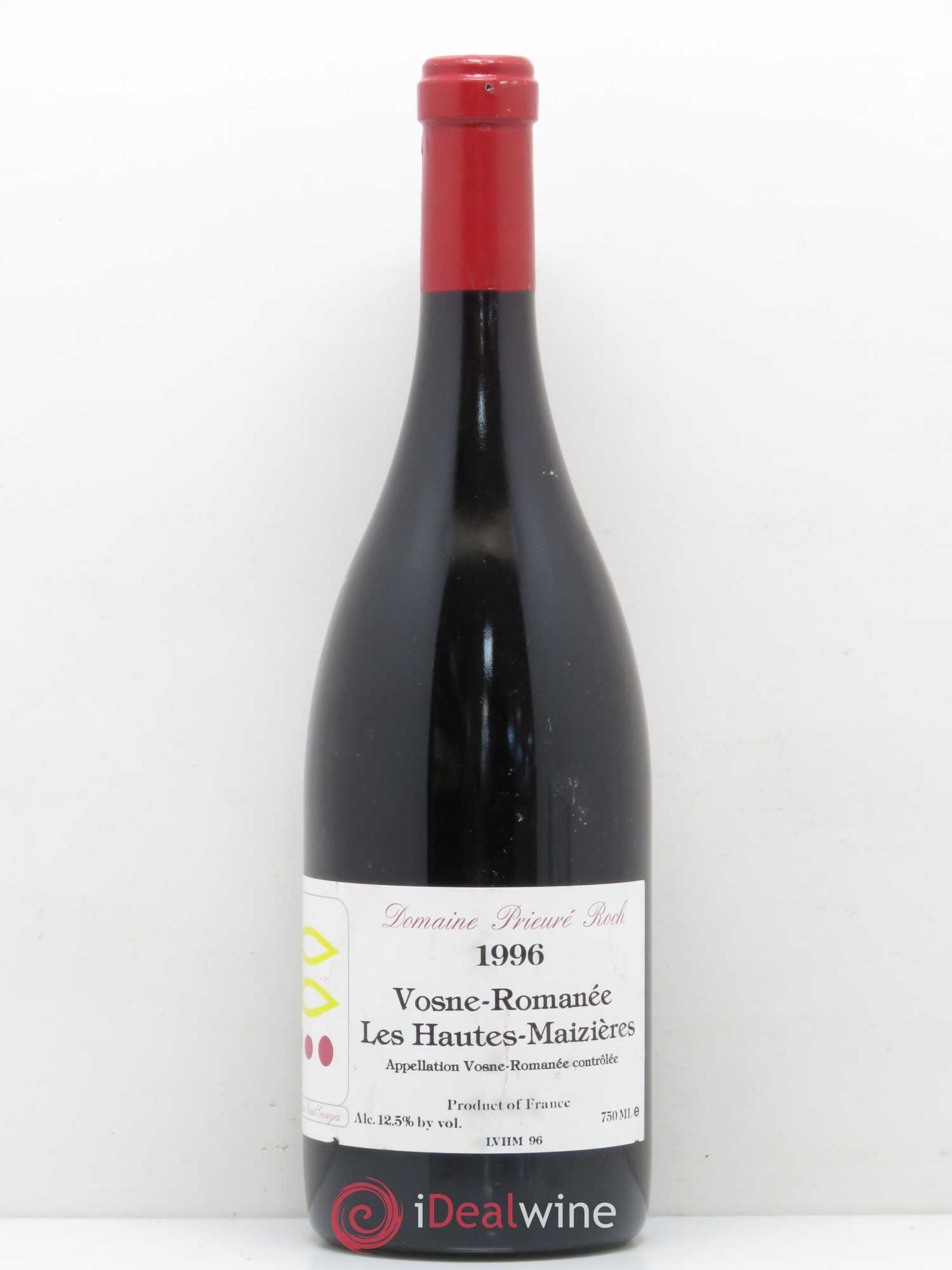 Vosne-Romanée Les Hautes Maizières Prieuré Roch 1996 - Lot de 1 bouteille - 0