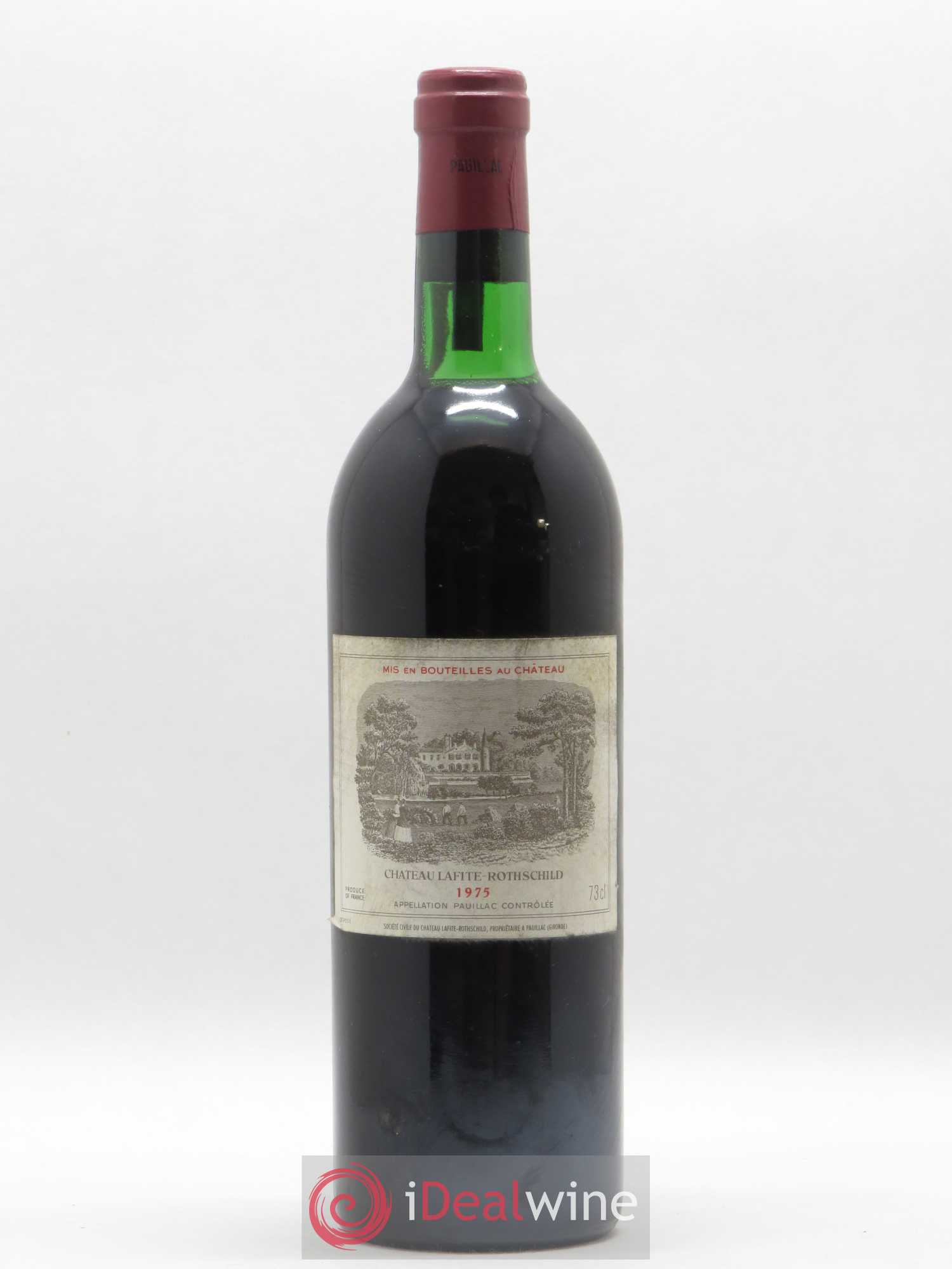 Château Lafite Rothschild 1er Grand Cru Classé 1975 - Lot de 1 bouteille - 0