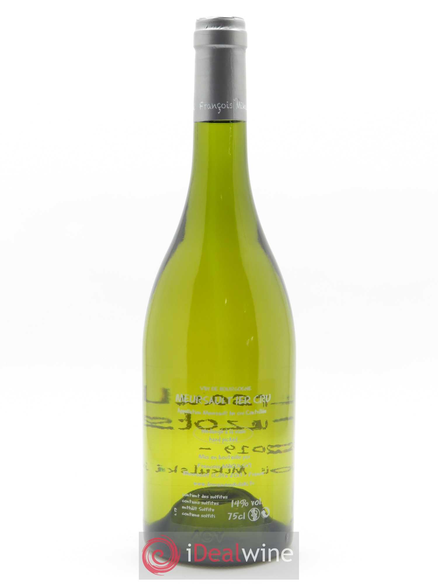 Meursault 1er Cru Poruzots François Mikulski 2019 - Lot de 1 bouteille - 1