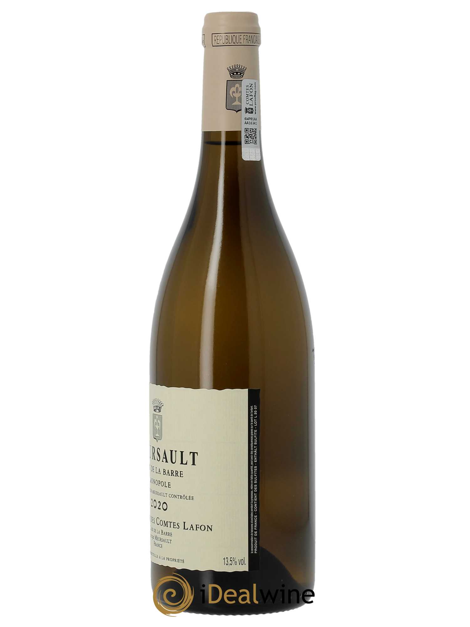 Meursault Clos de la Barre Comtes Lafon (Domaine des)  2020 - Lotto di 1 bottiglia - 1