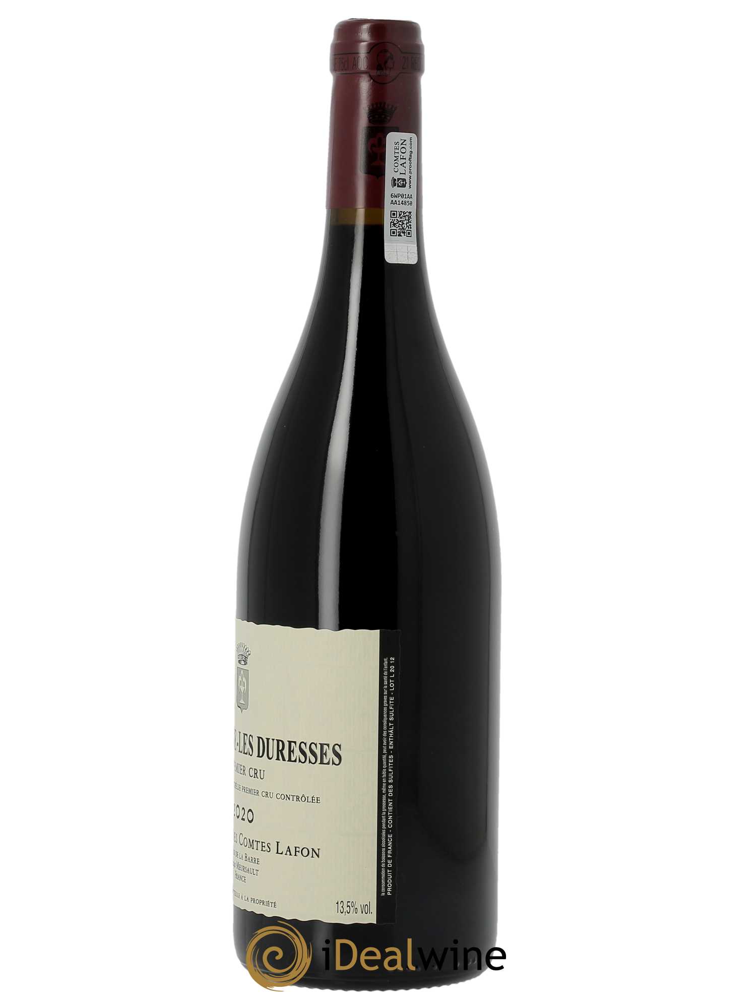 Monthélie 1er Cru Les Duresses Comtes Lafon (Domaine des) 2020 - Lot de 1 bouteille - 1