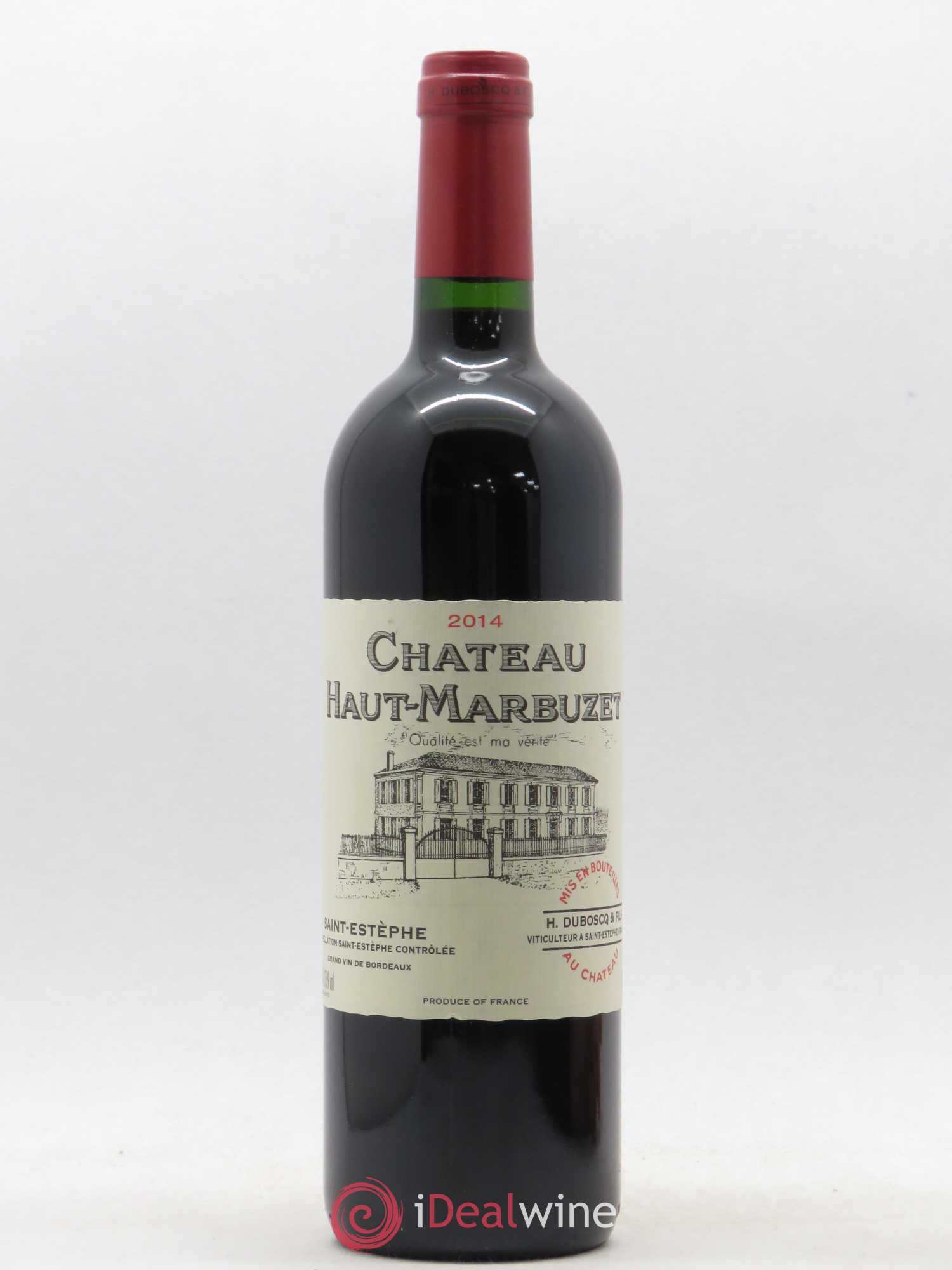 Château Haut Marbuzet 2014 - Lot de 1 bouteille - 0