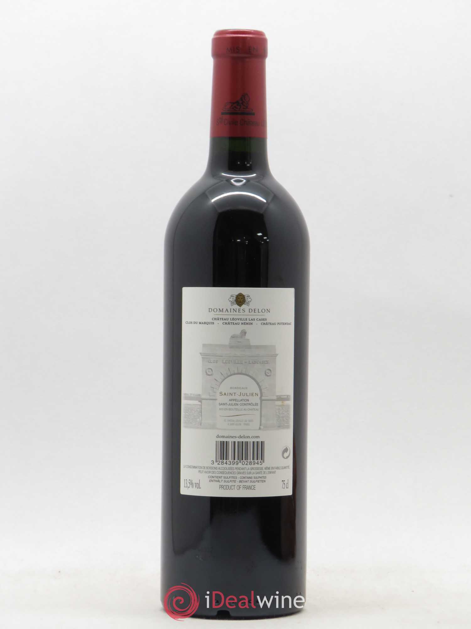 Château Léoville Las Cases 2ème Grand Cru Classé 2015 - Lot de 1 bouteille - 1