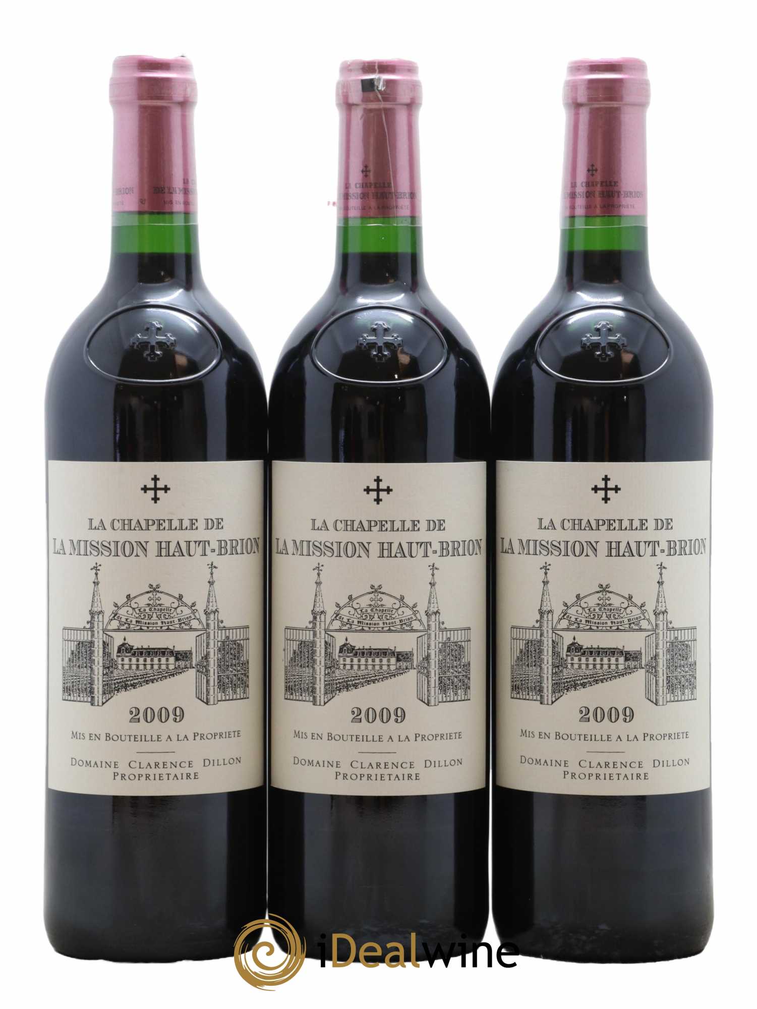La Chapelle de La Mission Haut-Brion Second Vin 2009 - Lot de 3 bouteilles - 0
