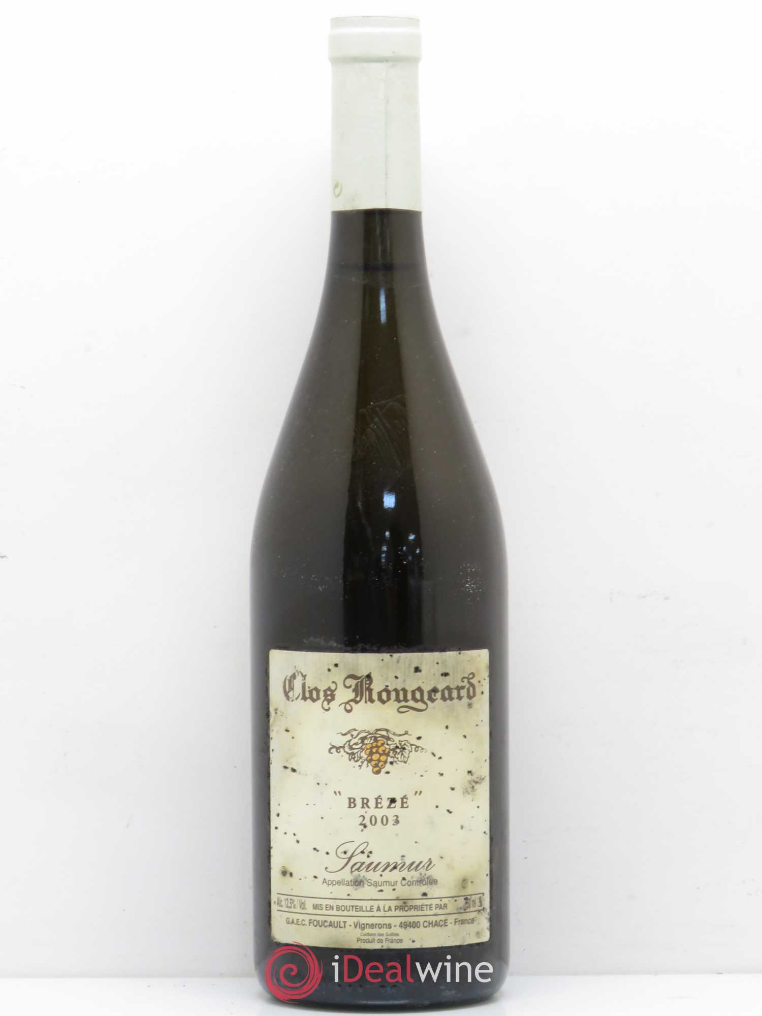 Saumur Brézé Clos Rougeard 2003 - Posten von 1 Flasche - 0