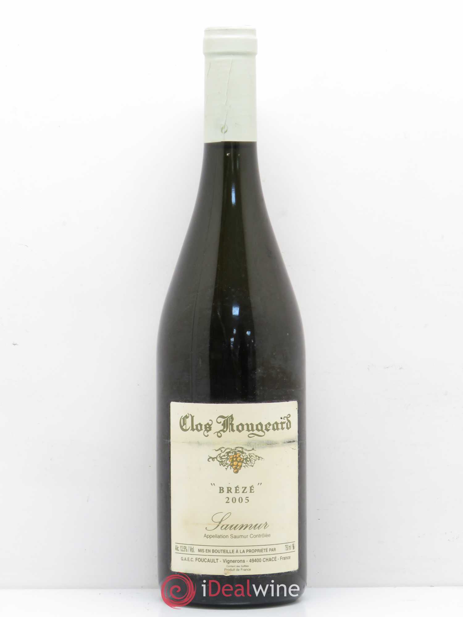 Saumur Brézé Clos Rougeard 2005 - Lot de 1 bouteille - 0