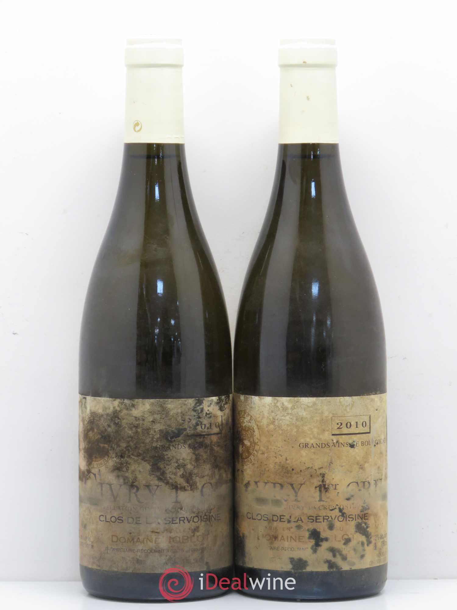 Givry 1er Cru Servoisine Joblot (Domaine) 2010 - Lot de 2 bouteilles - 0