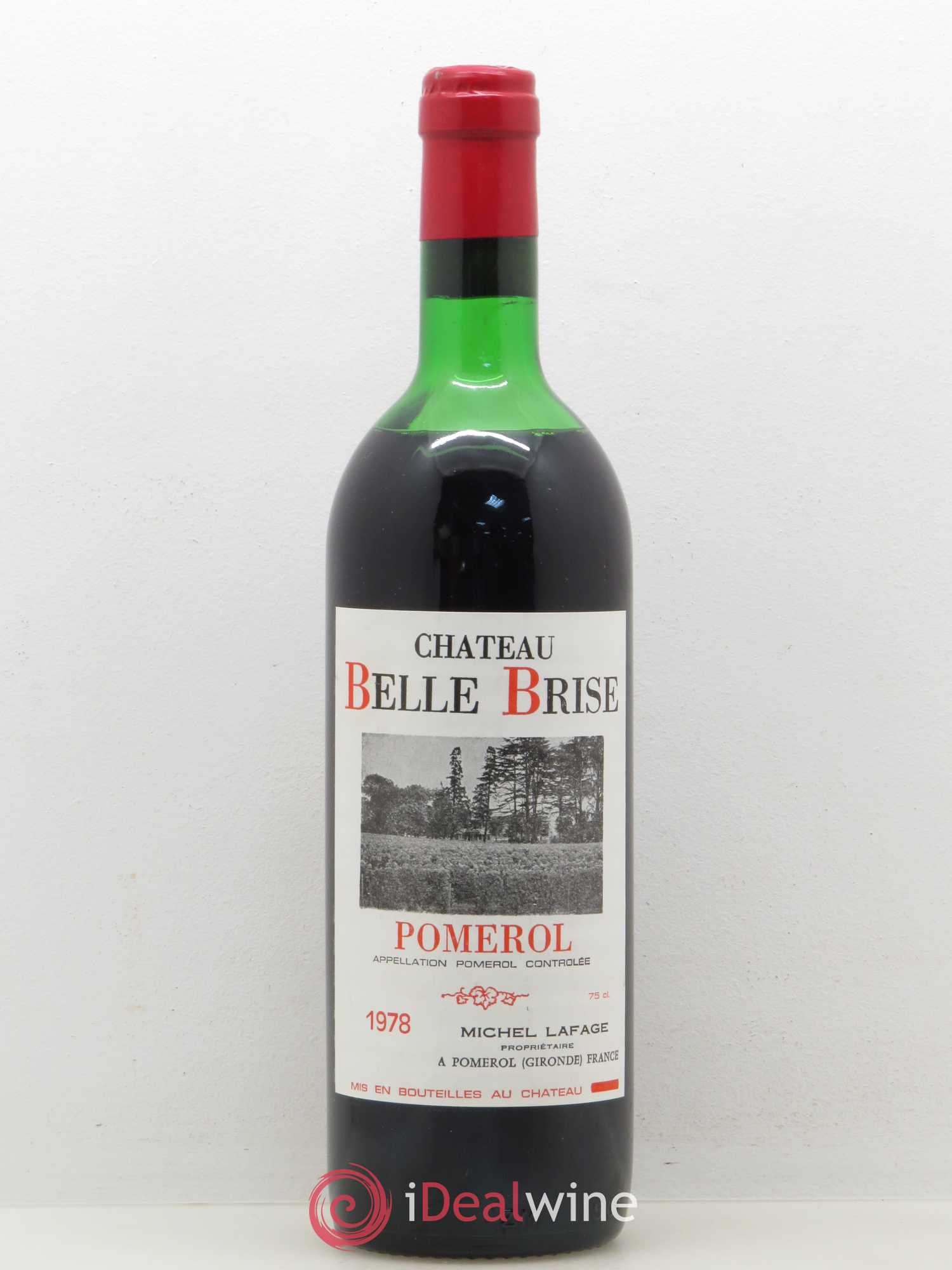 Château Belle-Brise 1978 - Lot de 1 bouteille - 0