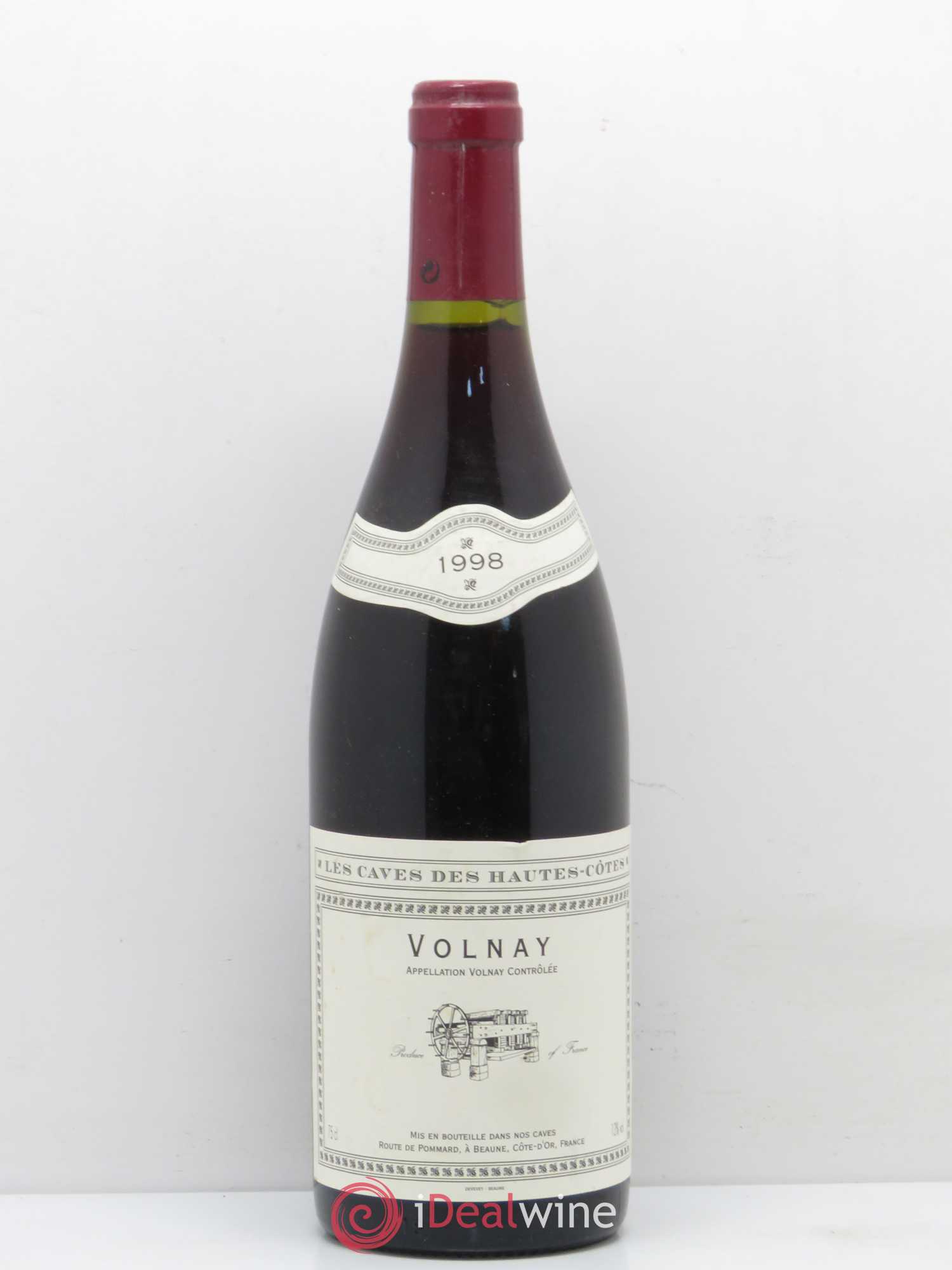 Volnay Les Caves De Hautes Côtes 1998 - Posten von 1 Flasche - 0