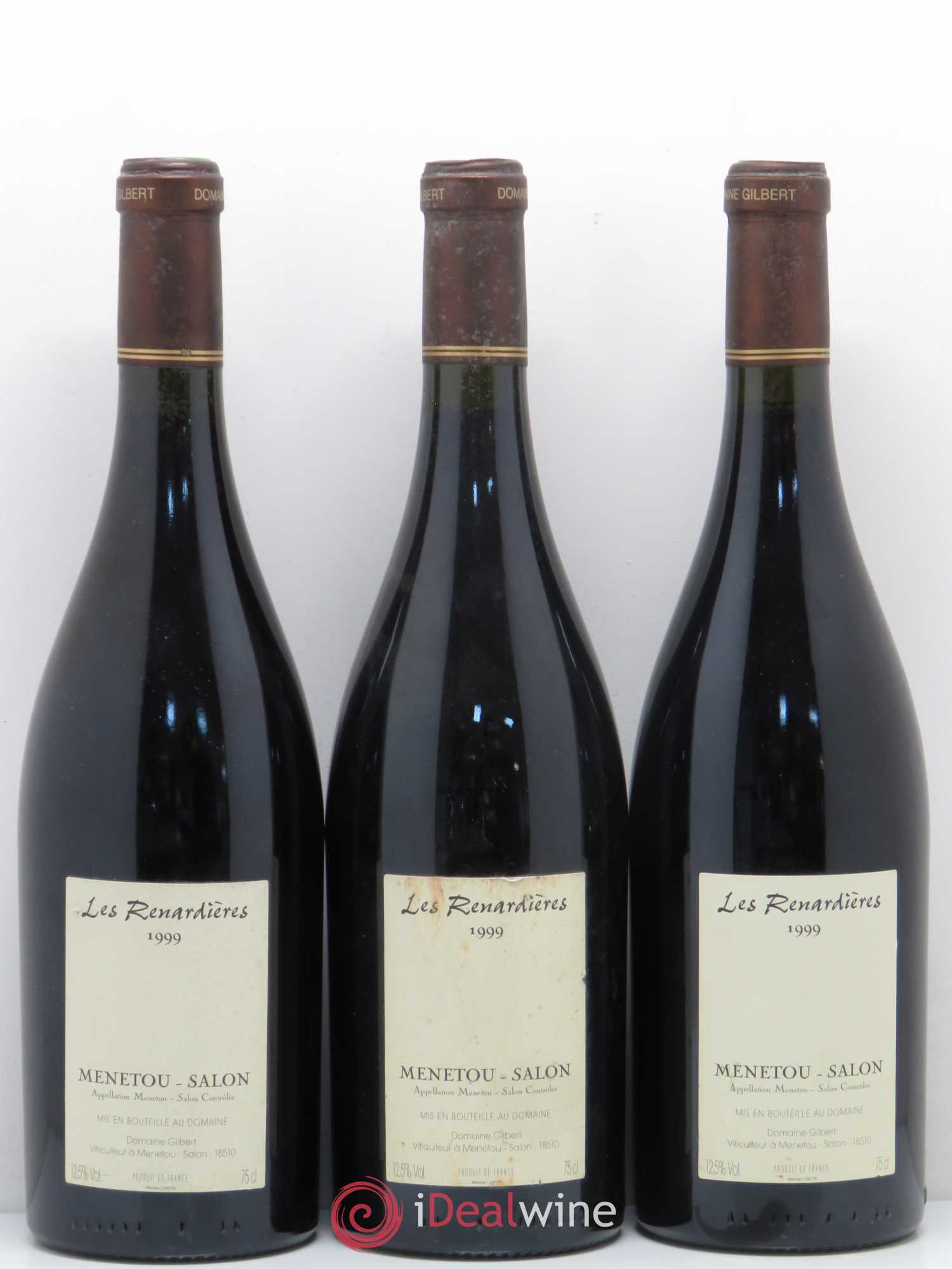 Menetou-Salon Les Renardieres Domaine Philippe Gilbert 1999 - Posten von 6 Flaschen - 1