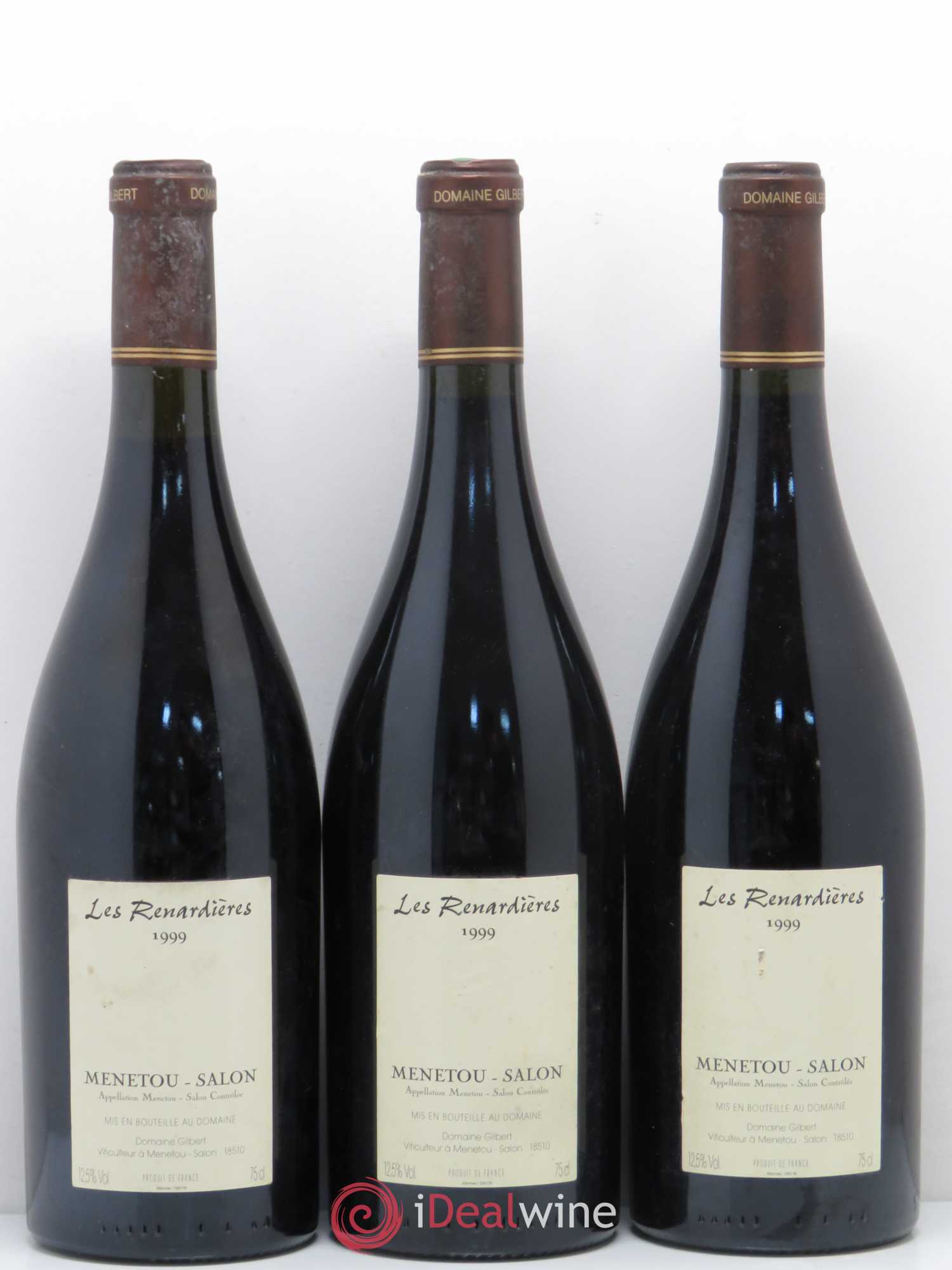 Menetou-Salon Les Renardieres Domaine Philippe Gilbert 1999 - Posten von 6 Flaschen - 2