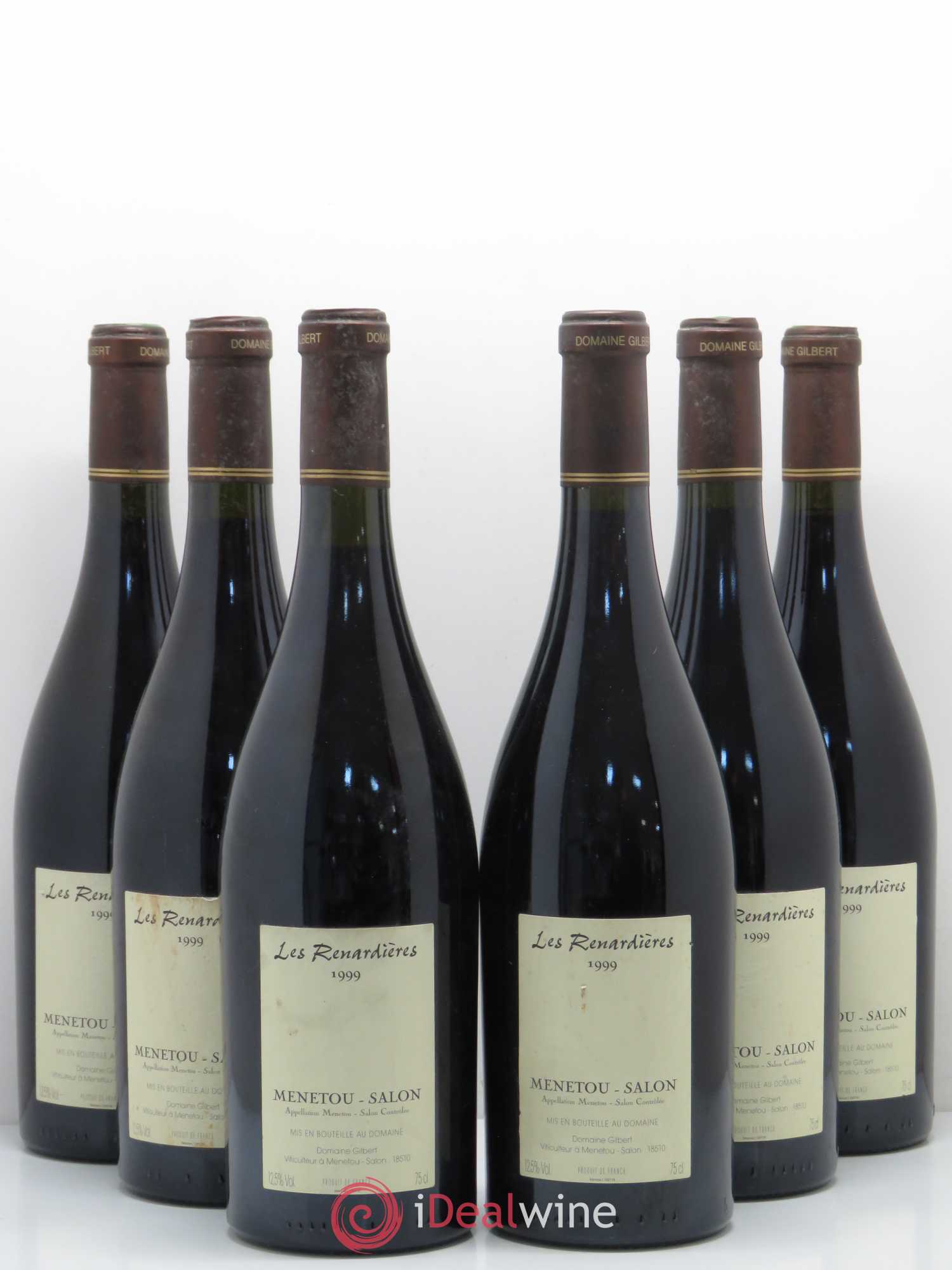 Menetou-Salon Les Renardieres Domaine Philippe Gilbert 1999 - Posten von 6 Flaschen - 0