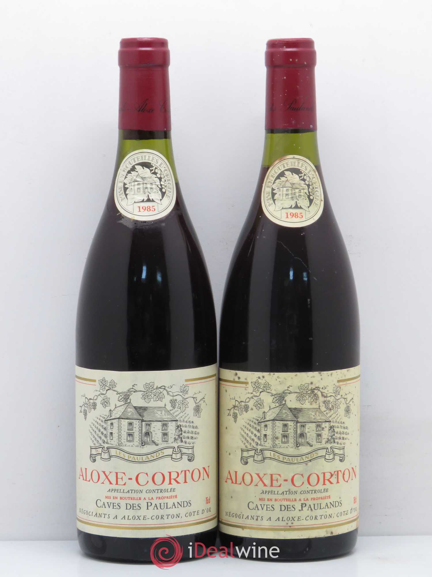 Aloxe-Corton Caves Des Paulands 1985 - Posten von 2 Flaschen - 0