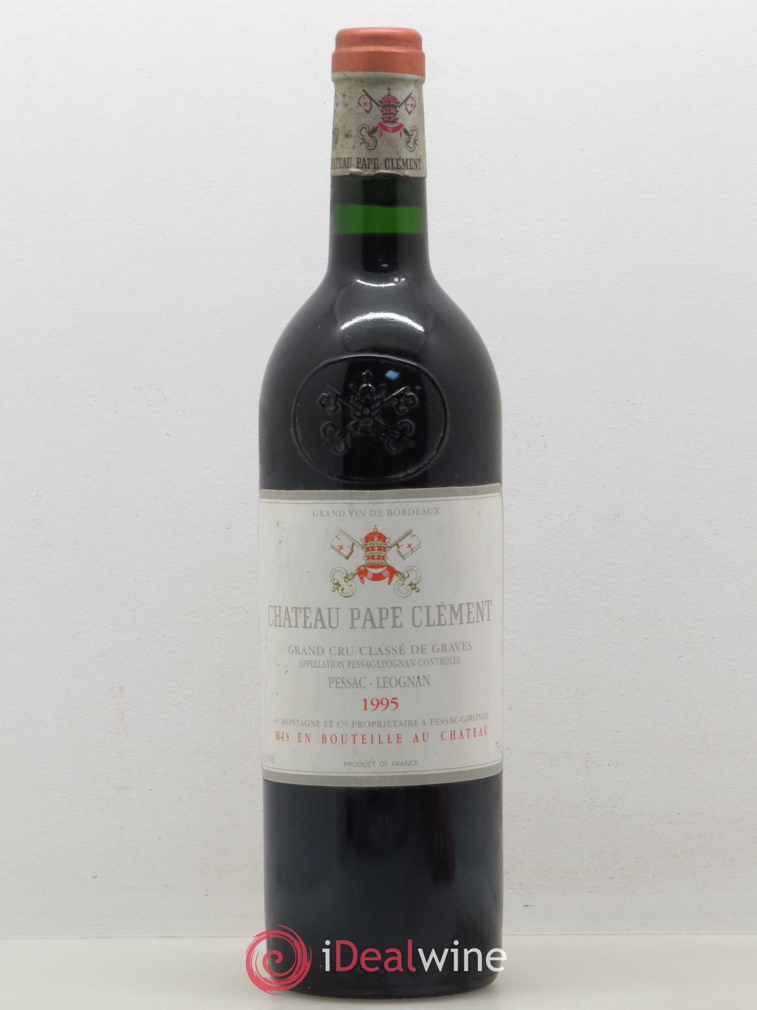 Château Pape Clément Cru Classé de Graves 1995 - Lot de 1 bouteille - 0