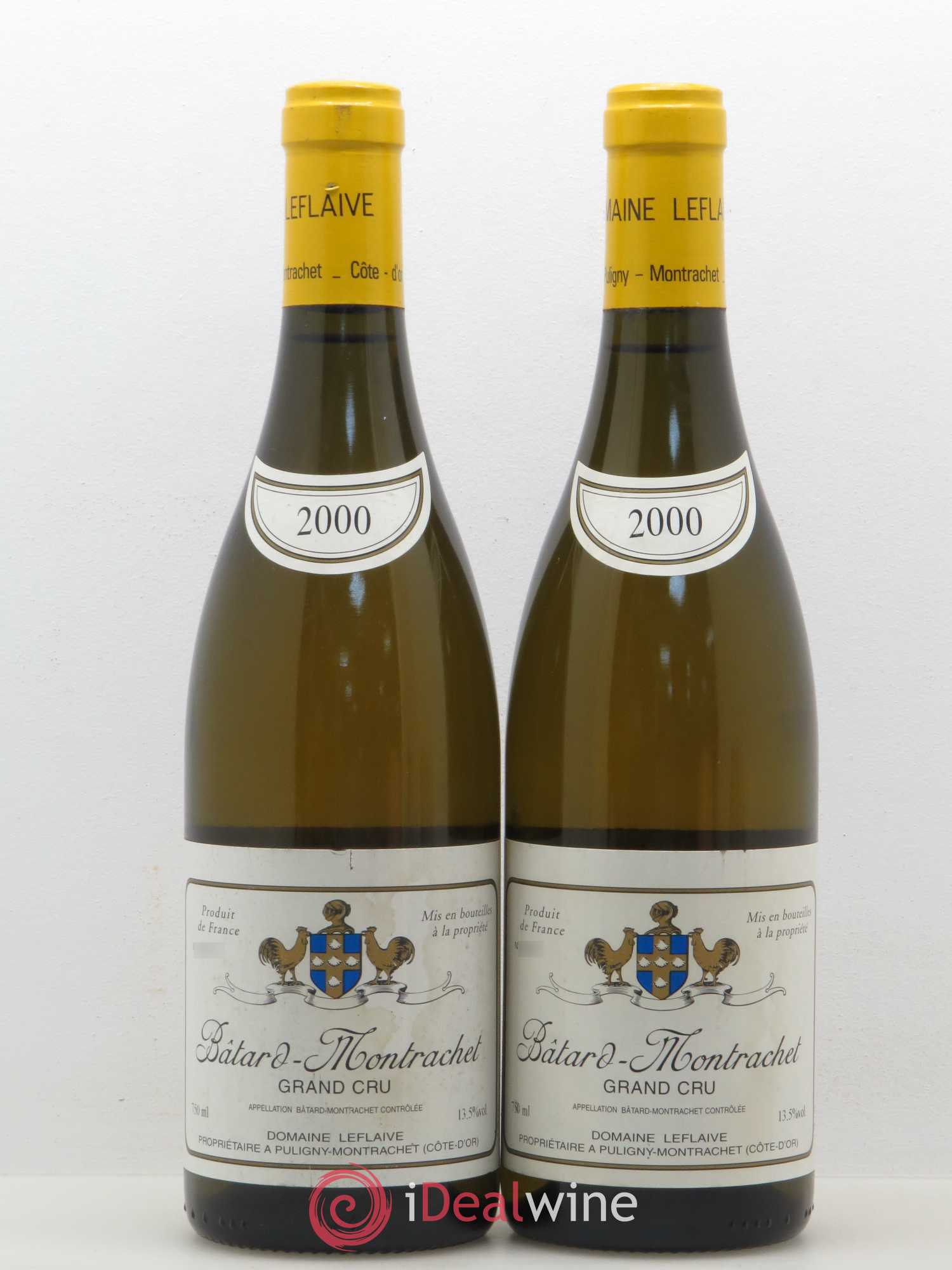 Bâtard-Montrachet Grand Cru Leflaive (Domaine) 2000 - Lot de 2 bouteilles - 0