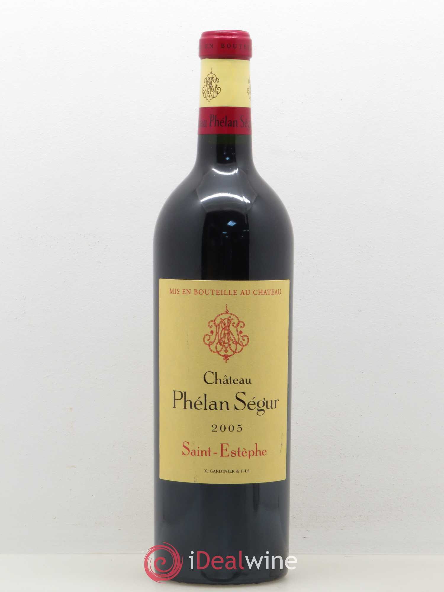 Château Phélan Ségur 2005 - Lot de 1 bouteille - 0
