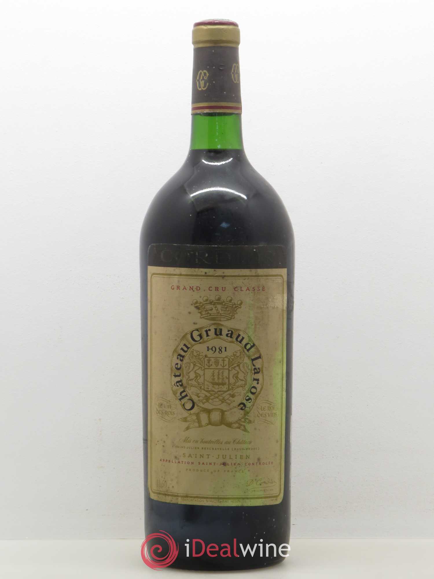 Château Gruaud Larose 2ème Grand Cru Classé 1981 - Lot de 1 magnum - 0
