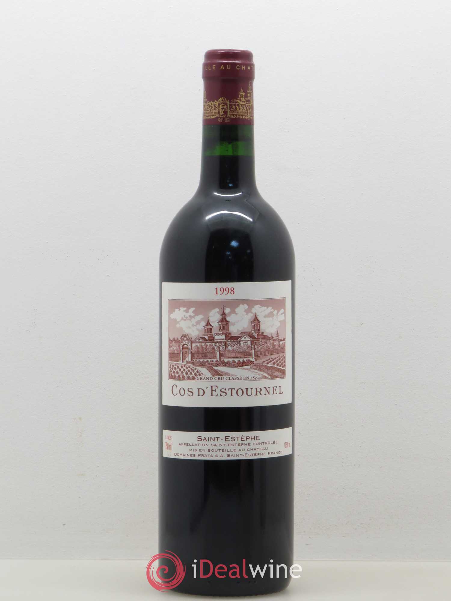 Cos d'Estournel 2ème Grand Cru Classé 1998 - Lot de 1 bouteille - 0