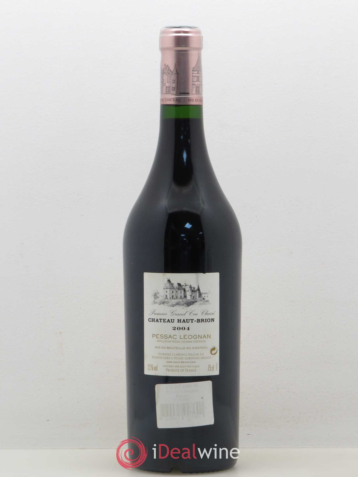 Château Haut Brion 1er Grand Cru Classé 2004 - Lot de 1 bouteille - 1