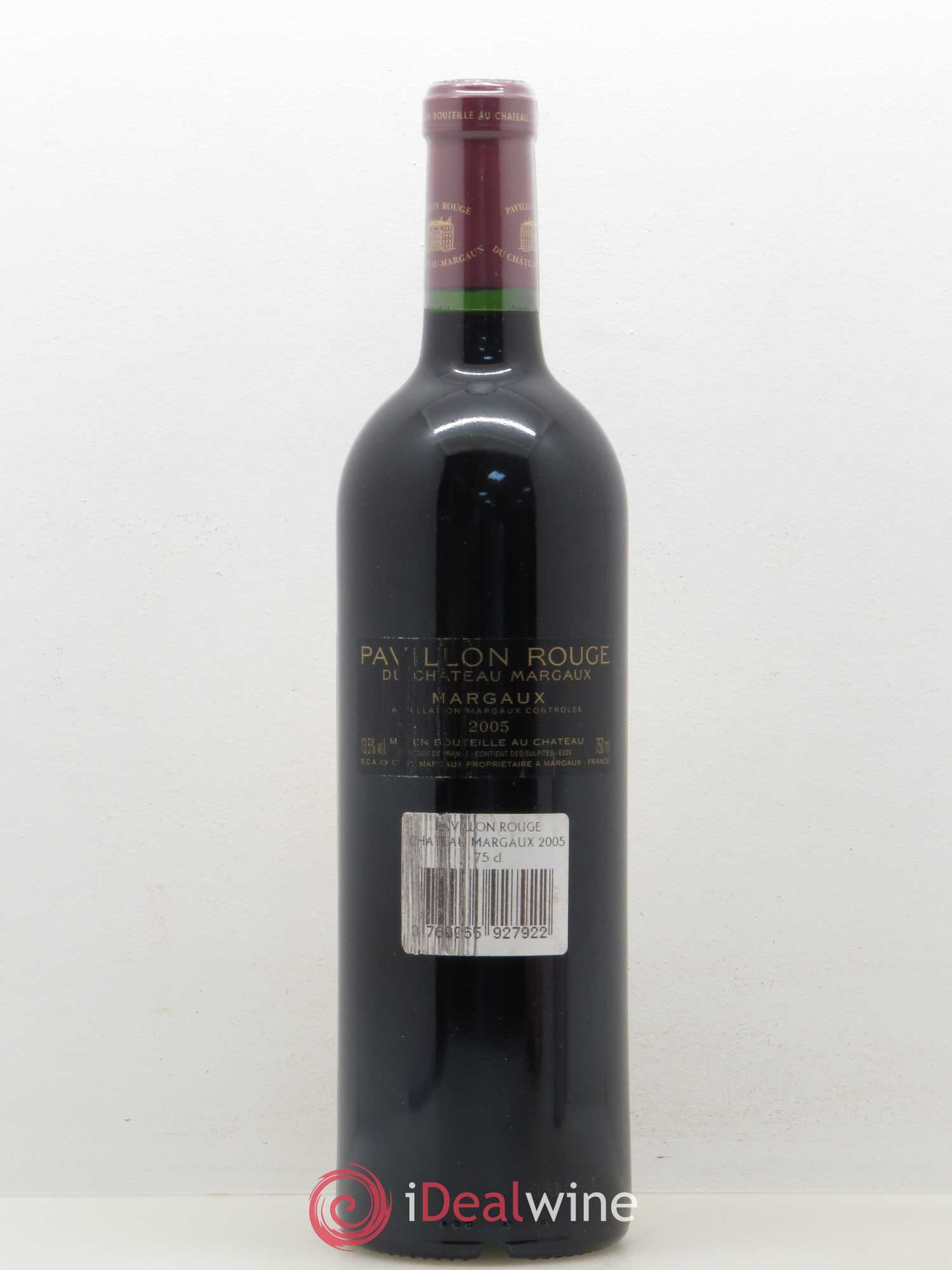 Pavillon Rouge du Château Margaux Second Vin 2005 - Lot de 1 bouteille - 1