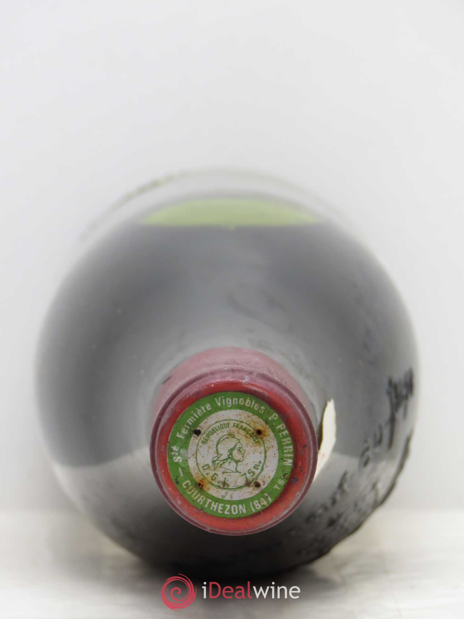 Châteauneuf-du-Pape Château de Beaucastel Famille Perrin 1989 - Lot de 3 bouteilles - 1