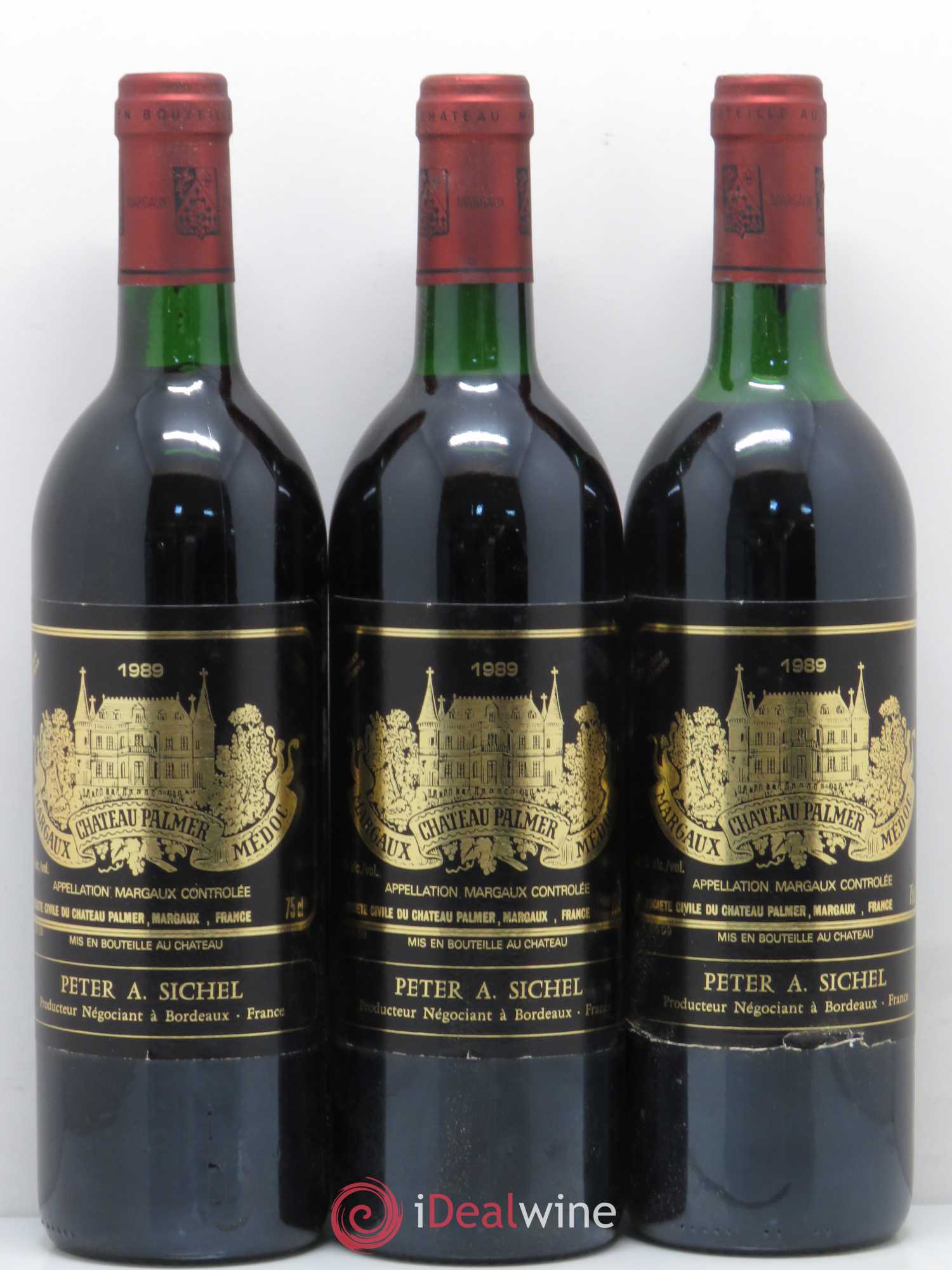 Château Palmer 3ème Grand Cru Classé 1989 - Lot de 12 bouteilles - 2
