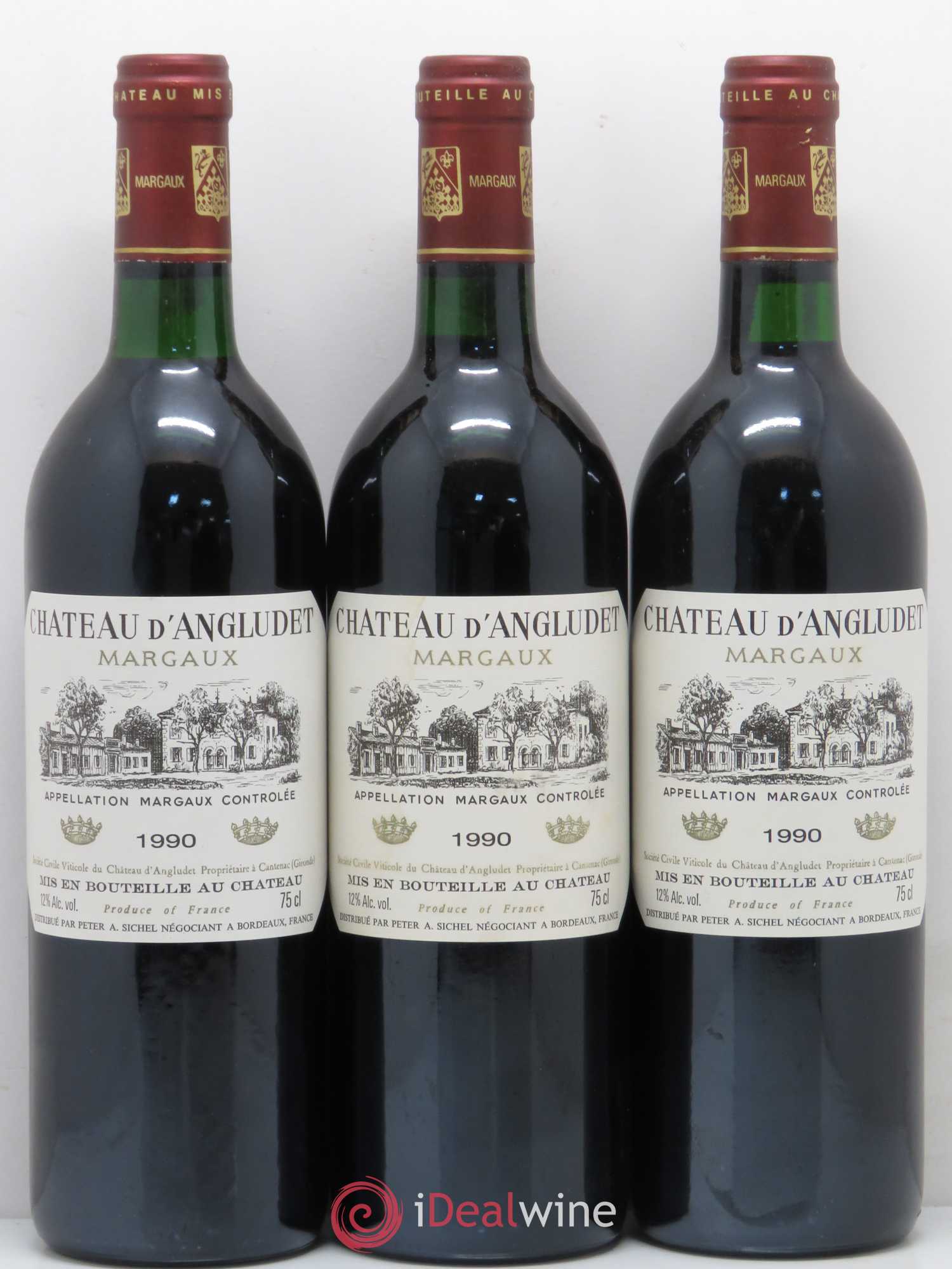 Château d' Angludet Cru Bourgeois 1990 - Lot de 6 bouteilles - 2
